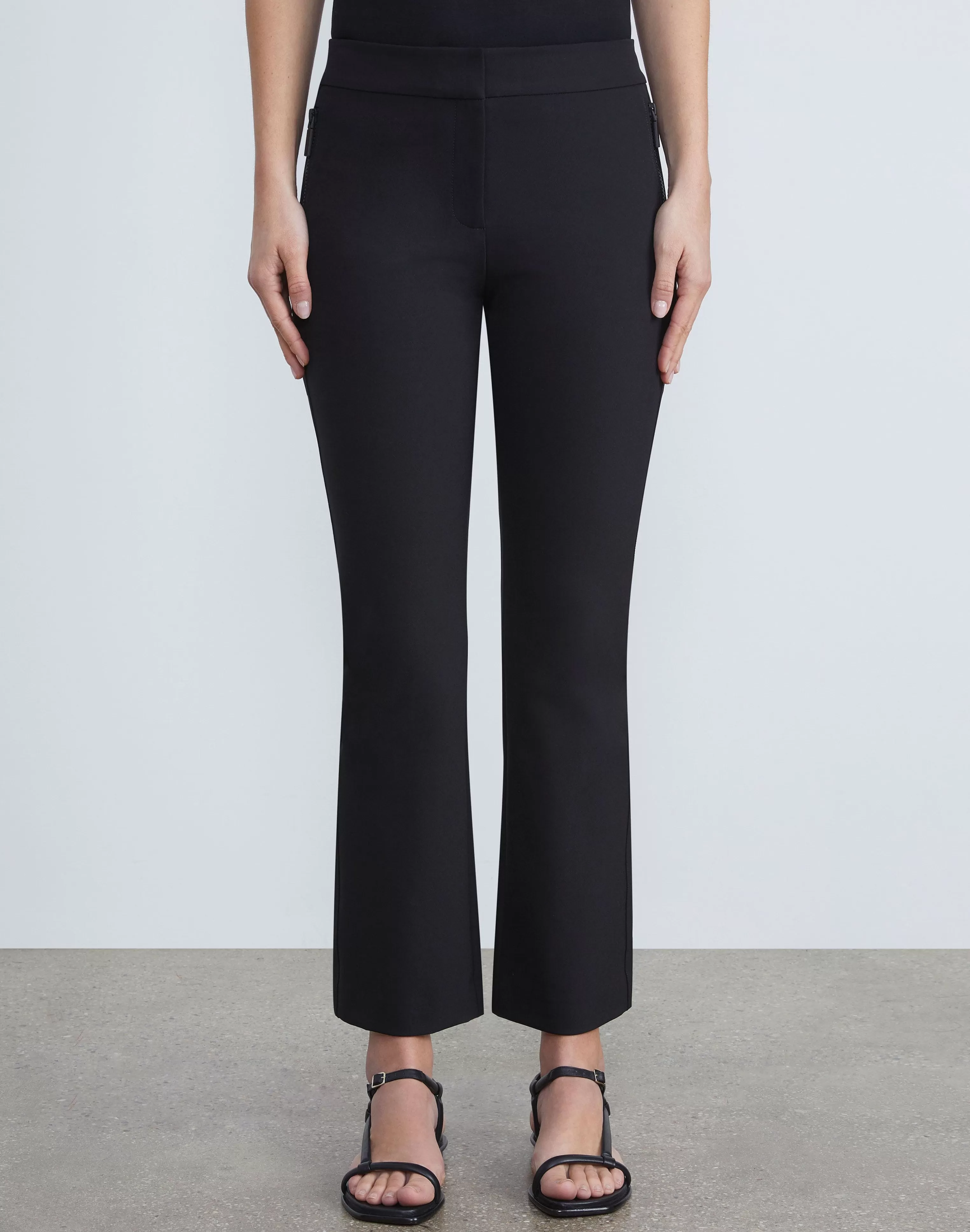 Acclaimed Stretch Manhattan Slim Flared Pant<Lafayette 148 New York Cheap