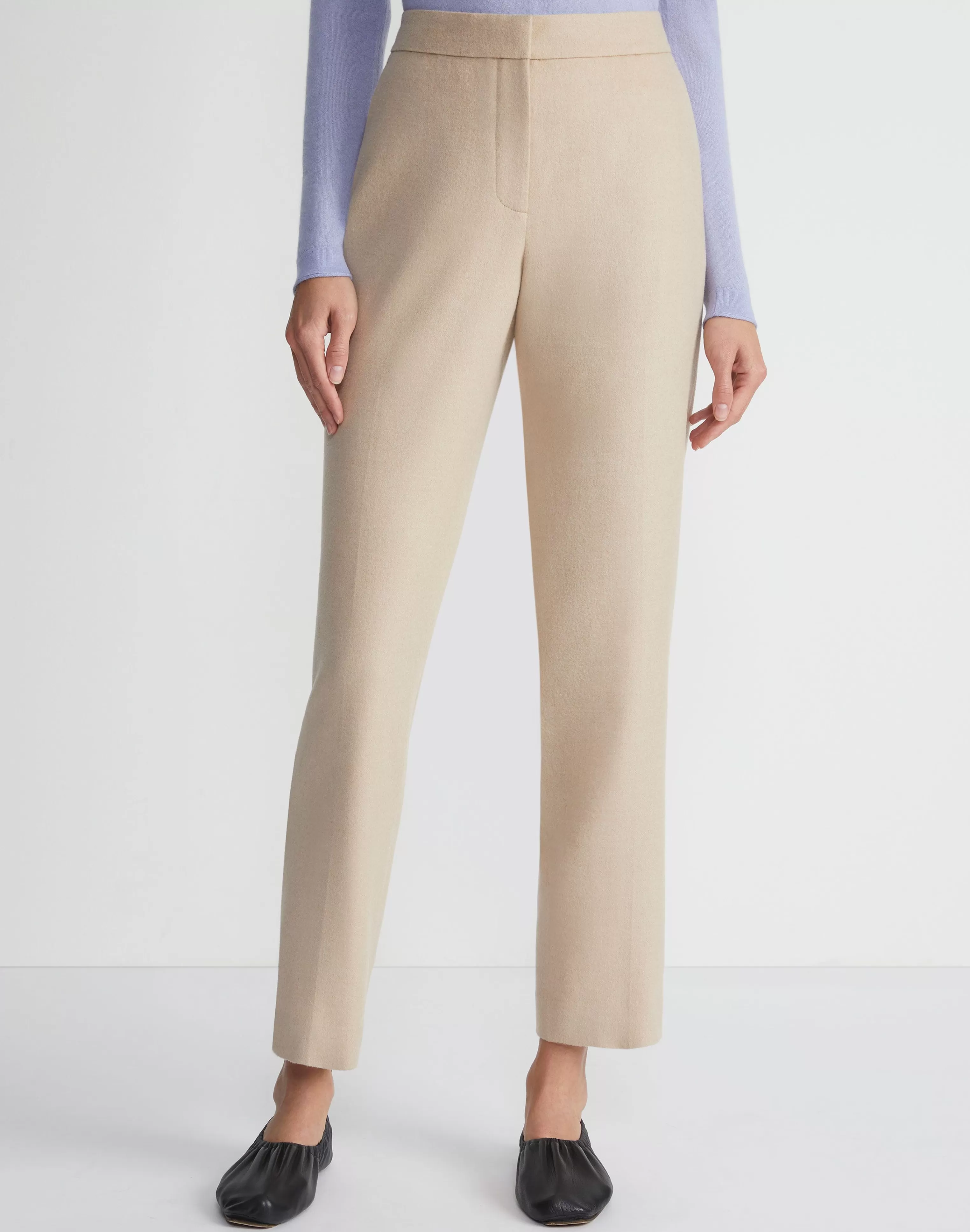 Camel Hair Clinton Ankle Pant<Lafayette 148 New York Hot