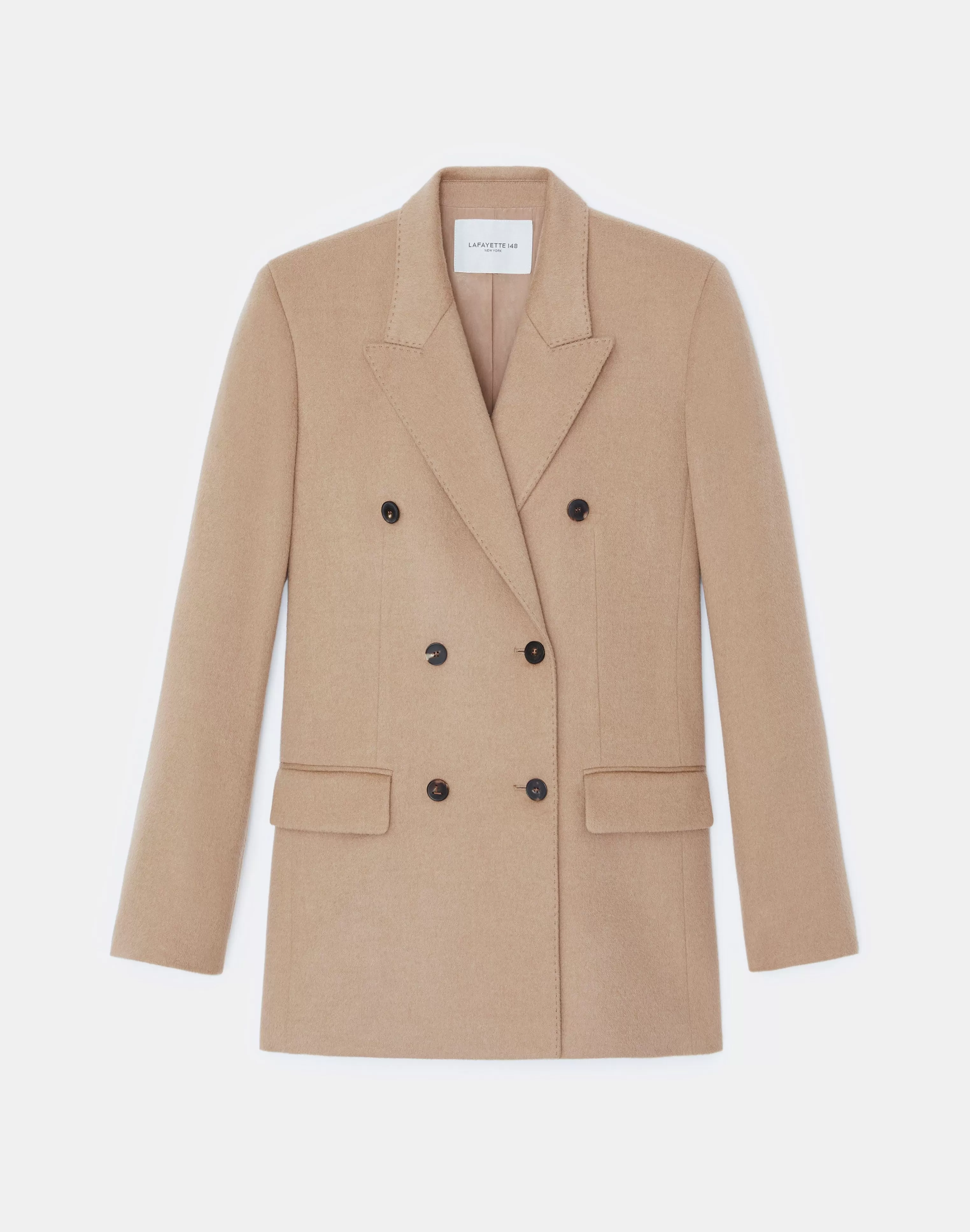 Hair Double-Breasted Trinity Blazer<Lafayette 148 New York Flash Sale