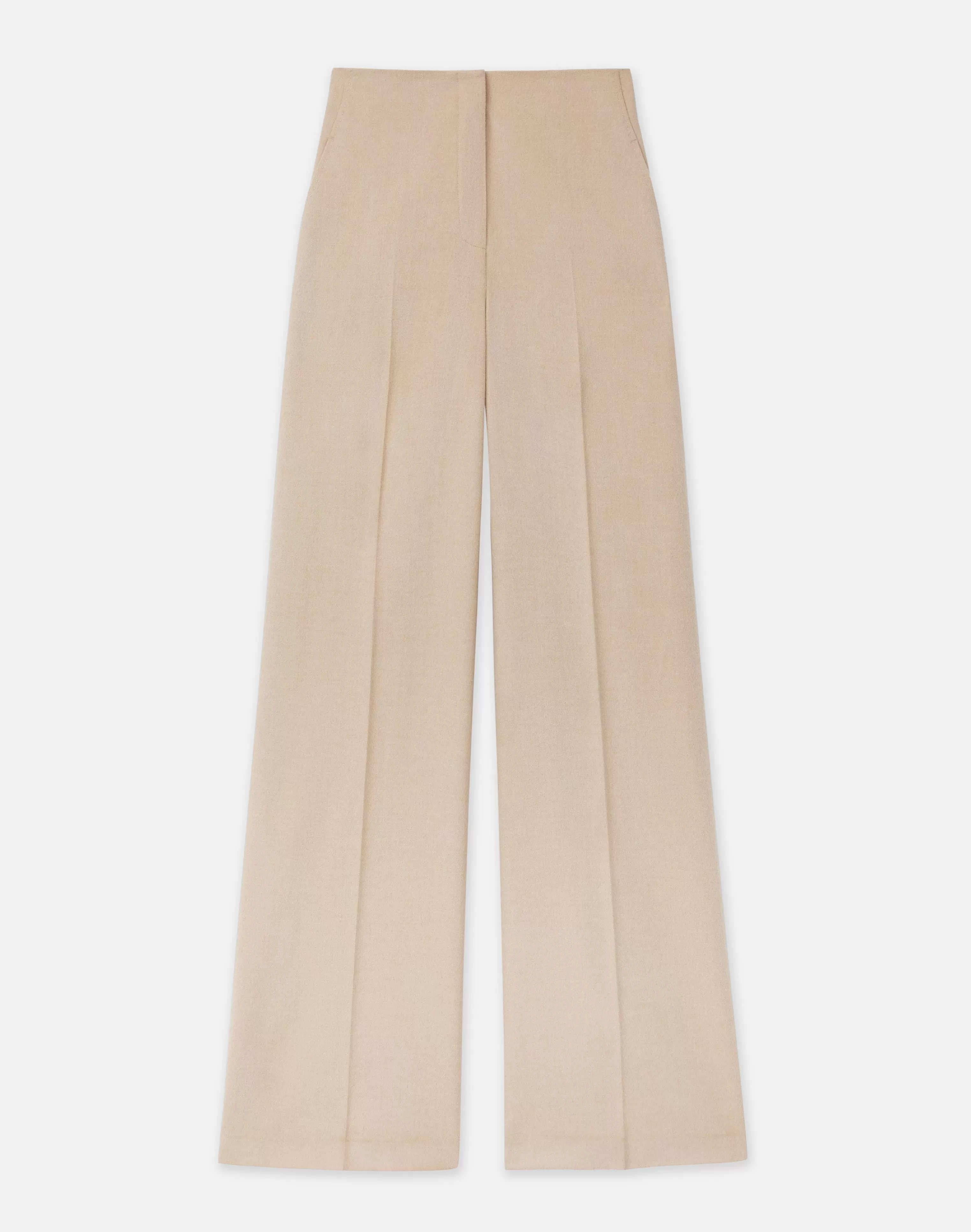 Camel Hair Thames Wide Leg Pant<Lafayette 148 New York Sale