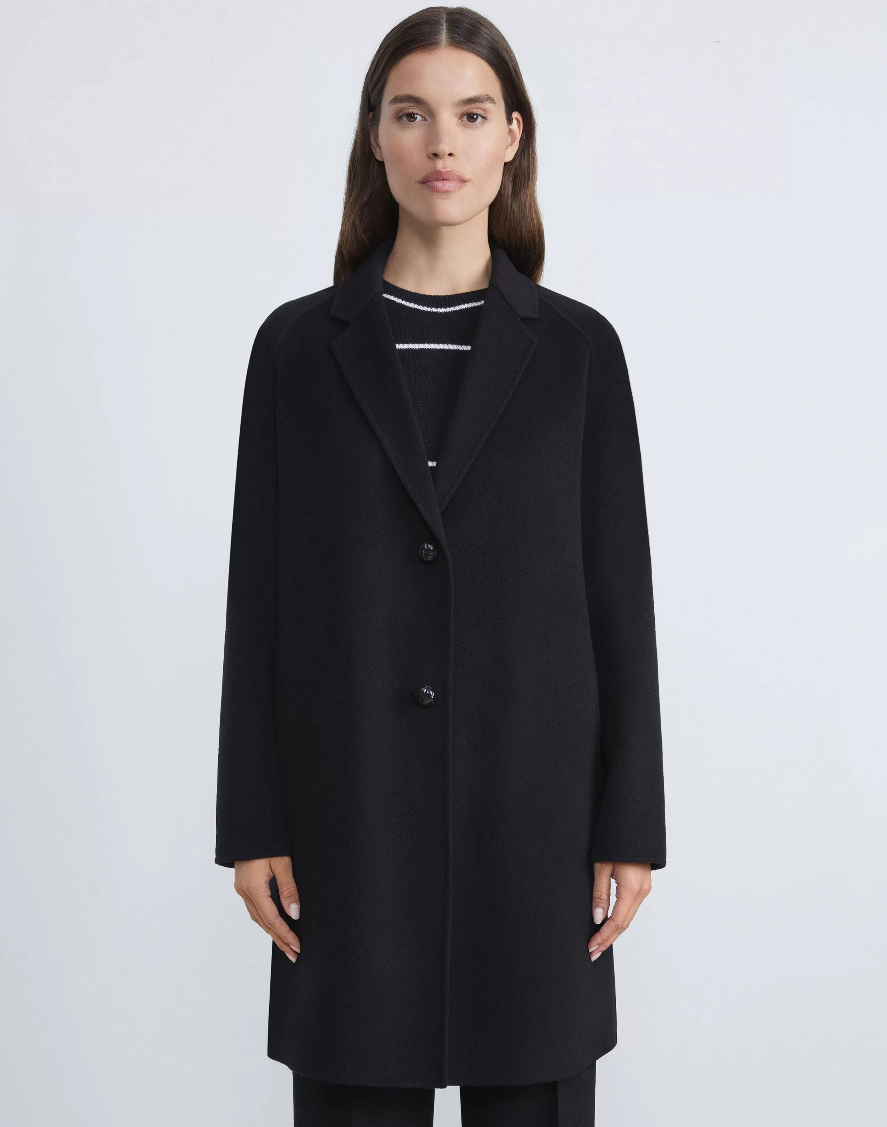 Cashmere Double Face Oversized Car Coat<Lafayette 148 New York Hot