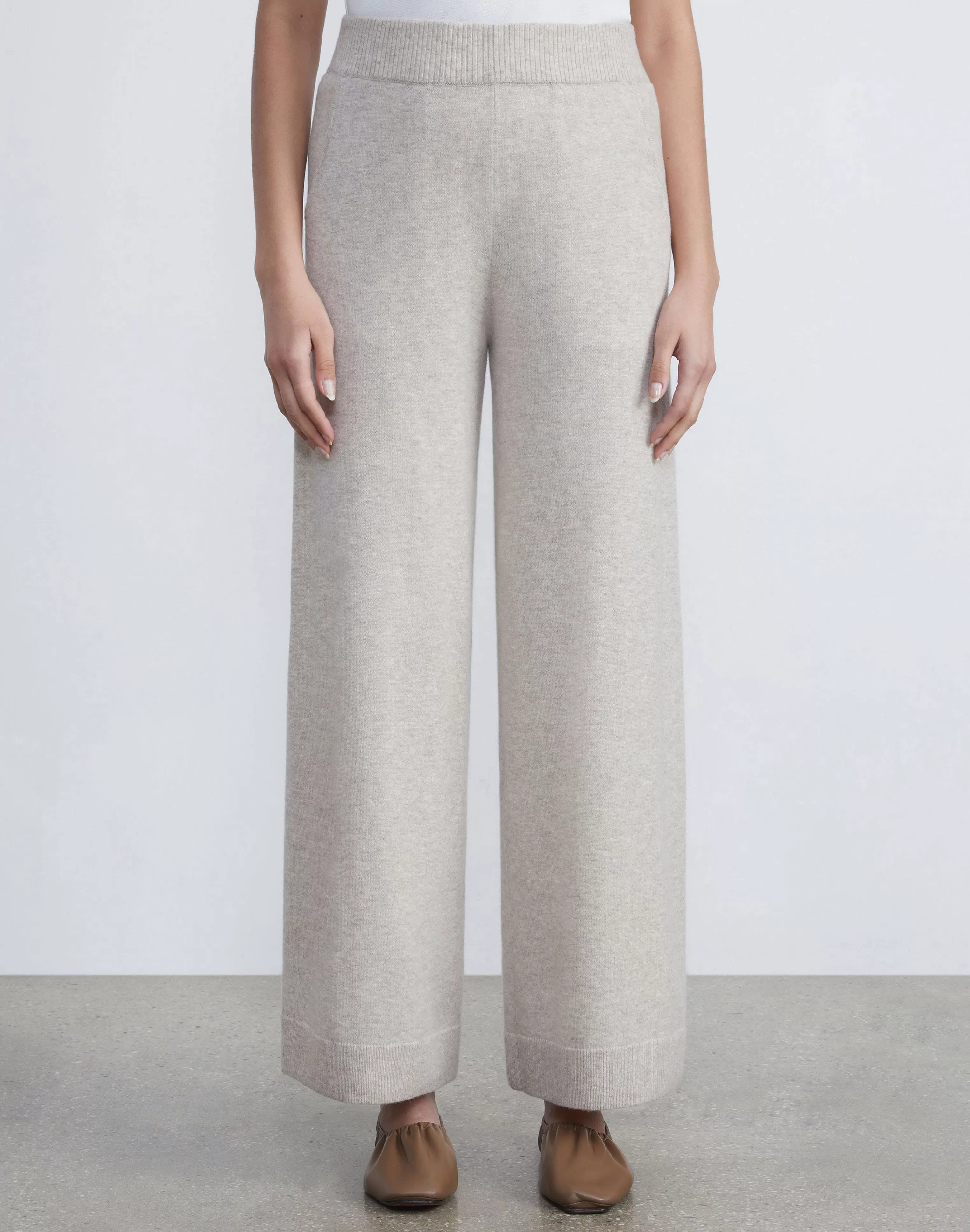 Cashmerino Wide Leg Pant<Lafayette 148 New York Best Sale