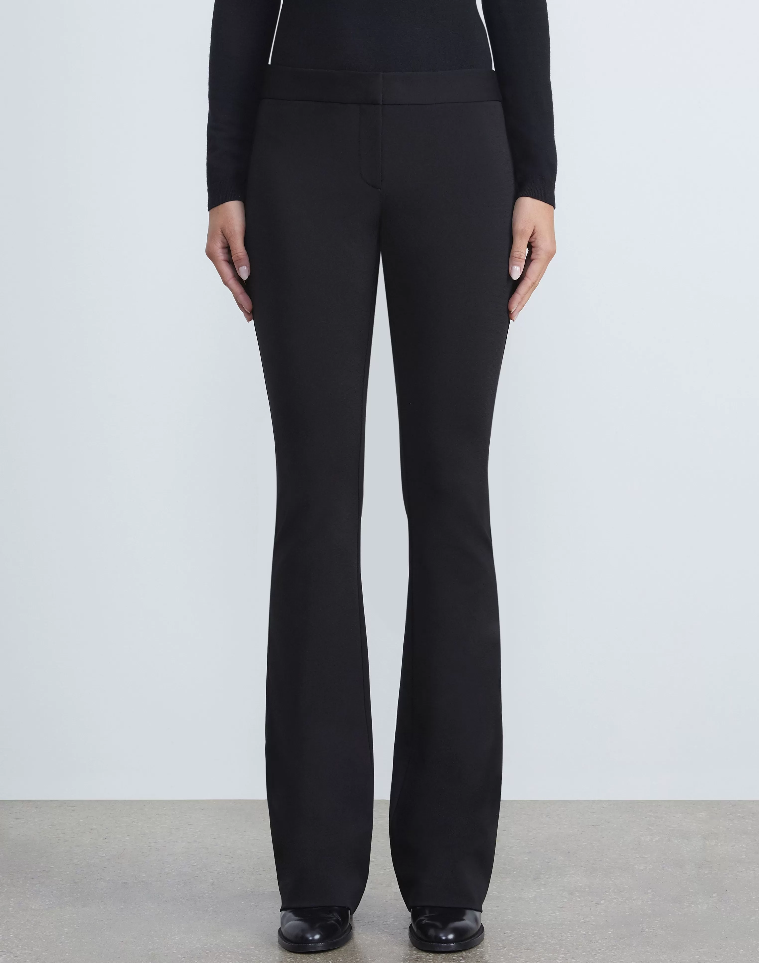 Compact Stretch Viscose Waldorf Flared Pant<Lafayette 148 New York New