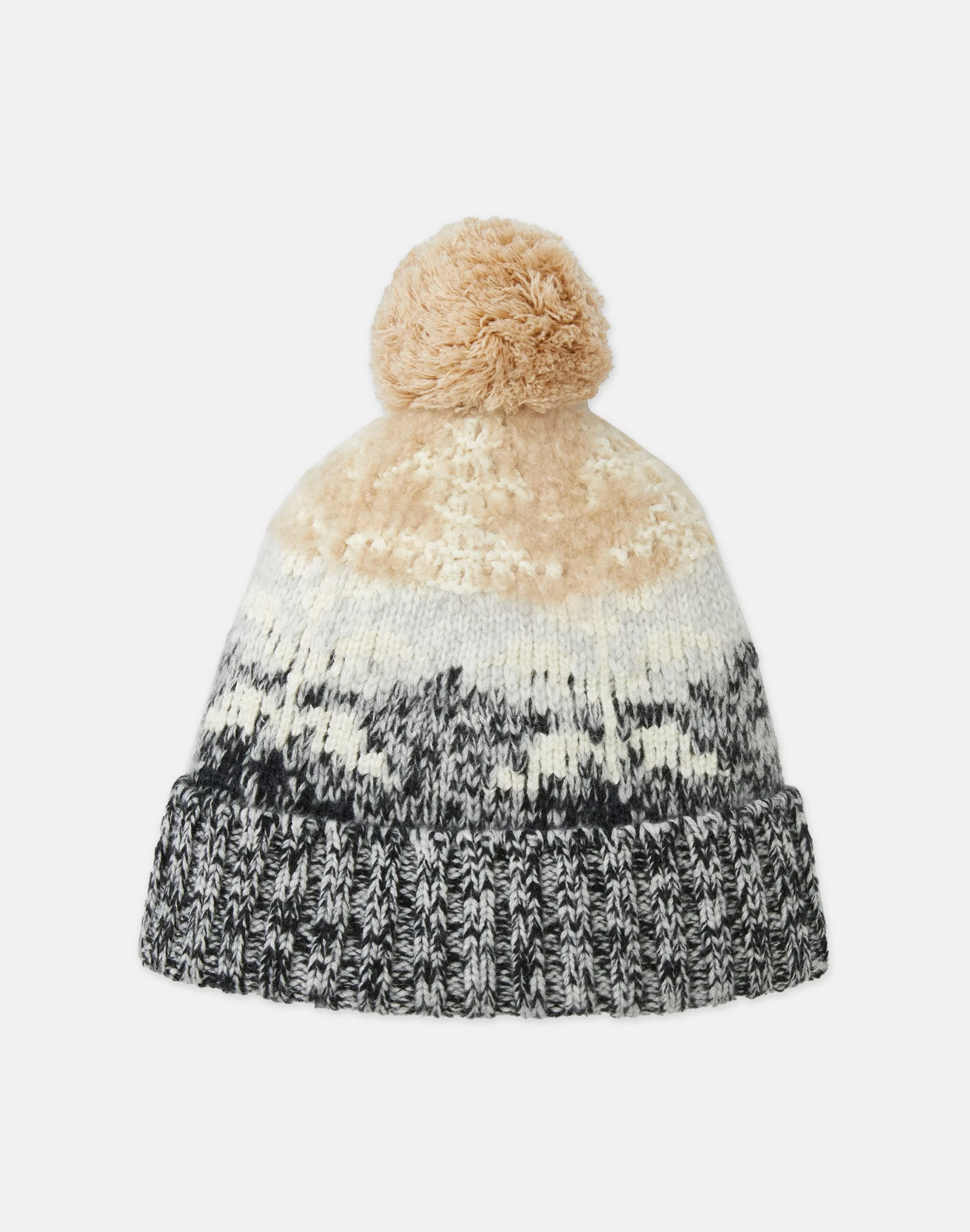 Fair Isle Jacquard Cashmere-Silk Beanie<Lafayette 148 New York Outlet