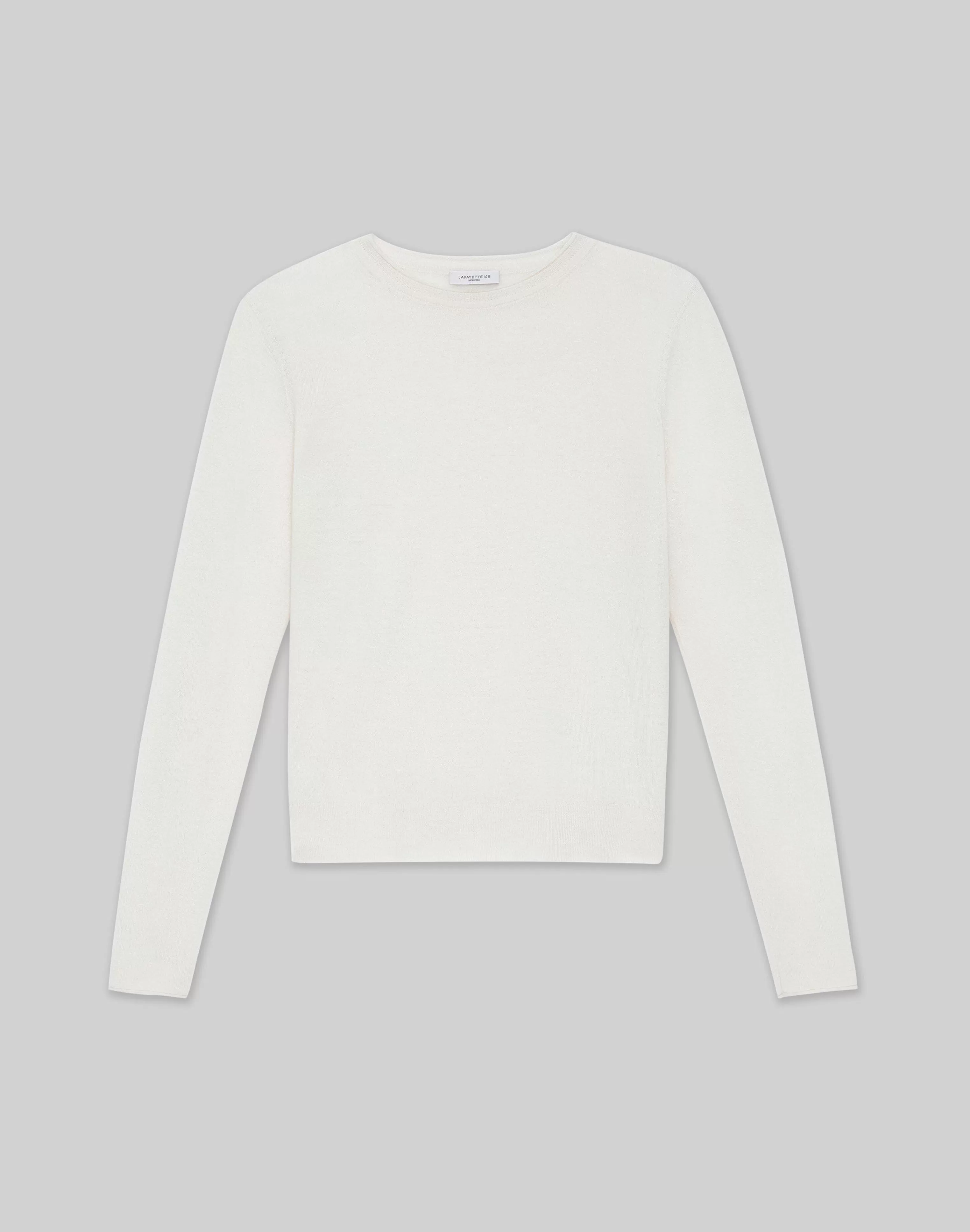 Fine Gauge Cashmere Sweater<Lafayette 148 New York Discount