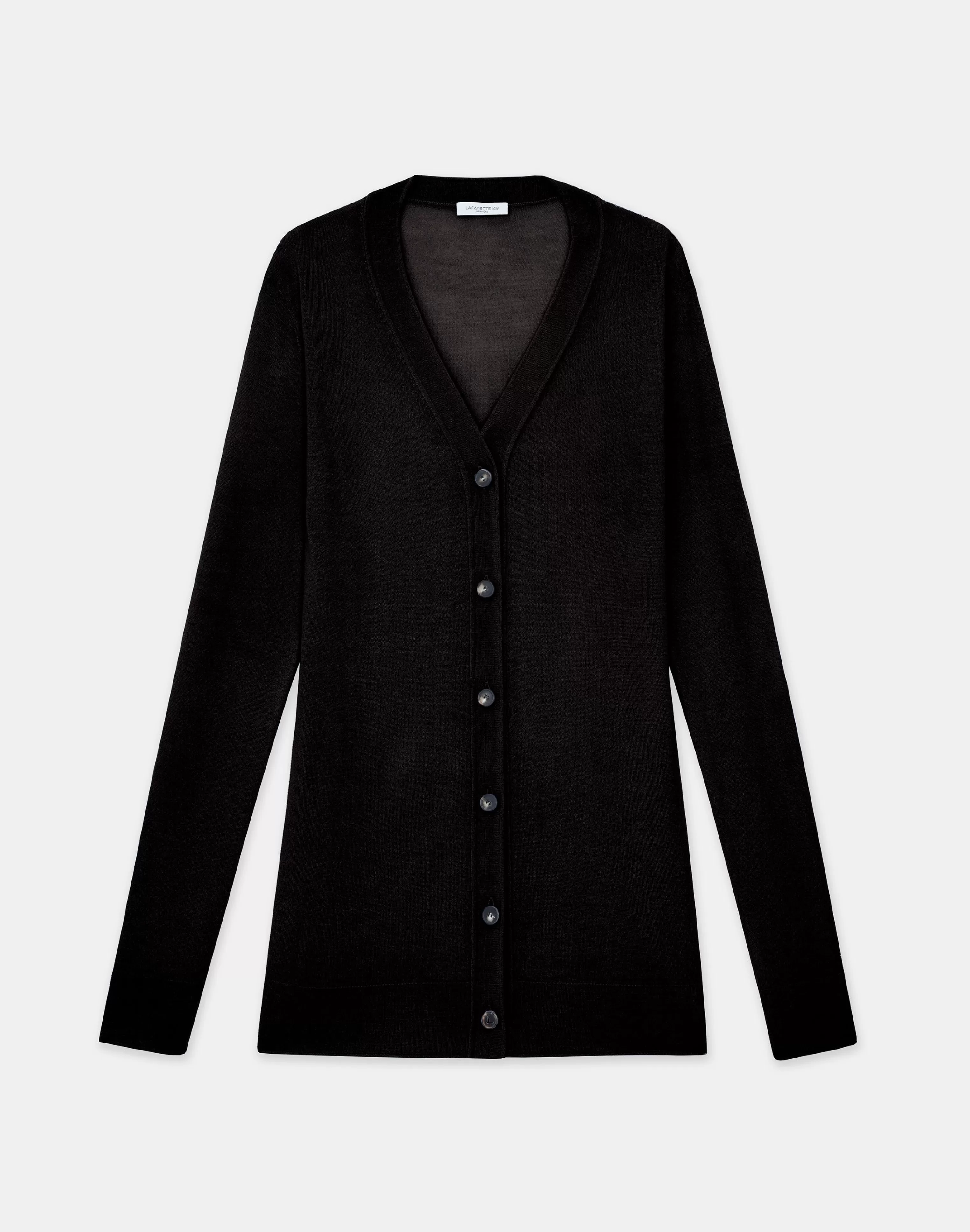 Fine Gauge Cashmere V-Neck Cardigan<Lafayette 148 New York Shop