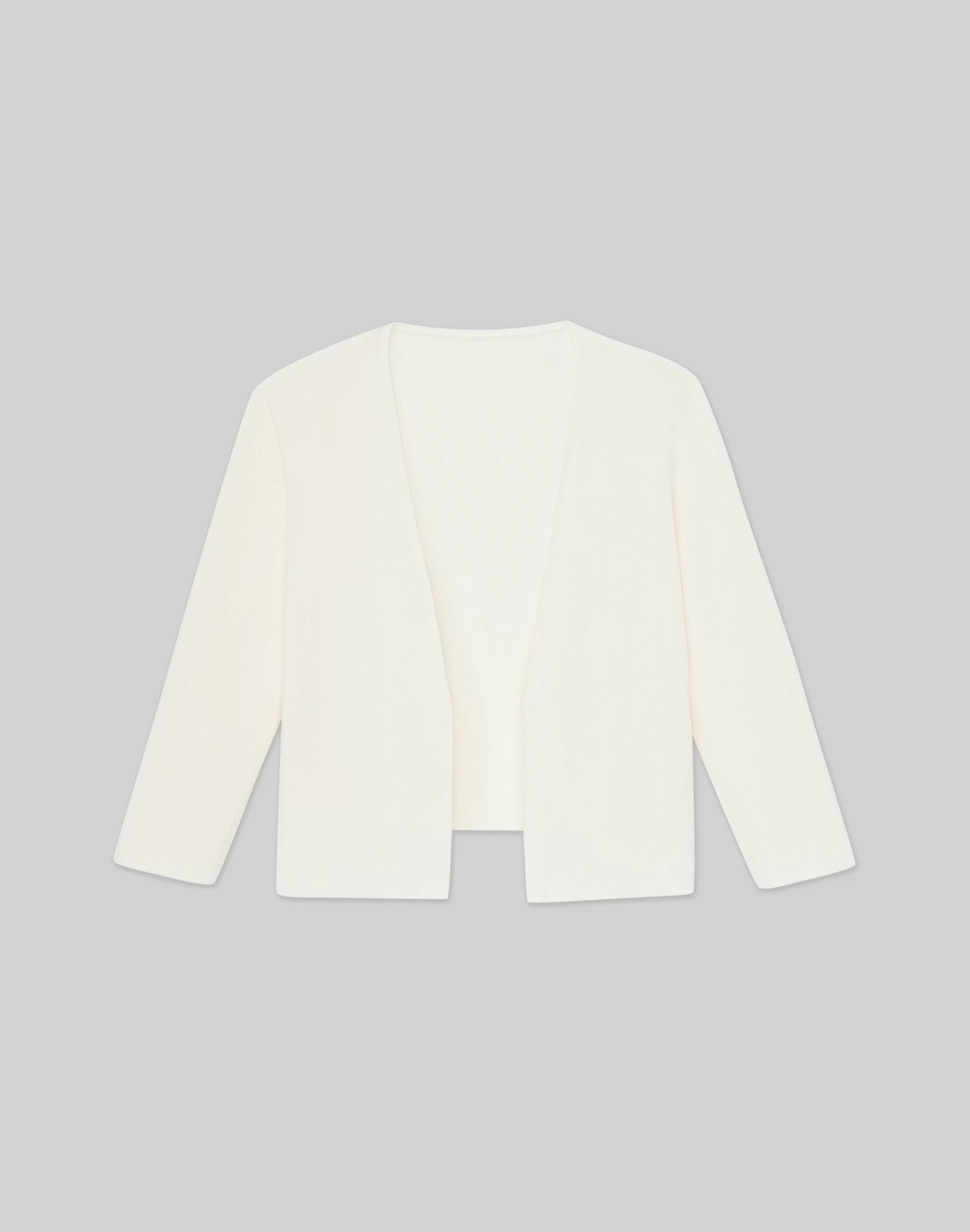 Finespun Voile Open-Front Cropped Cardigan<Lafayette 148 New York Online