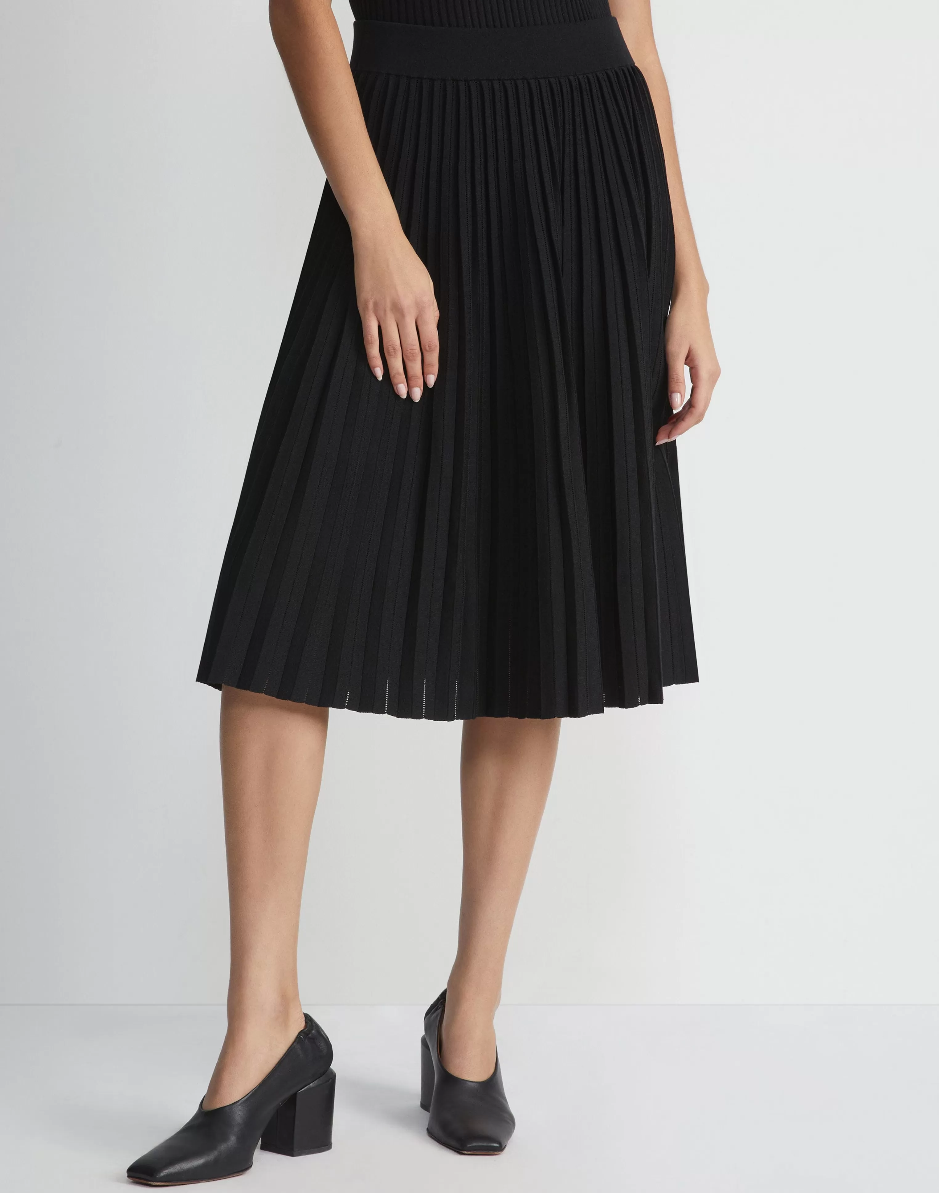 Finespun Voile Pleat Stitch Skirt<Lafayette 148 New York Online