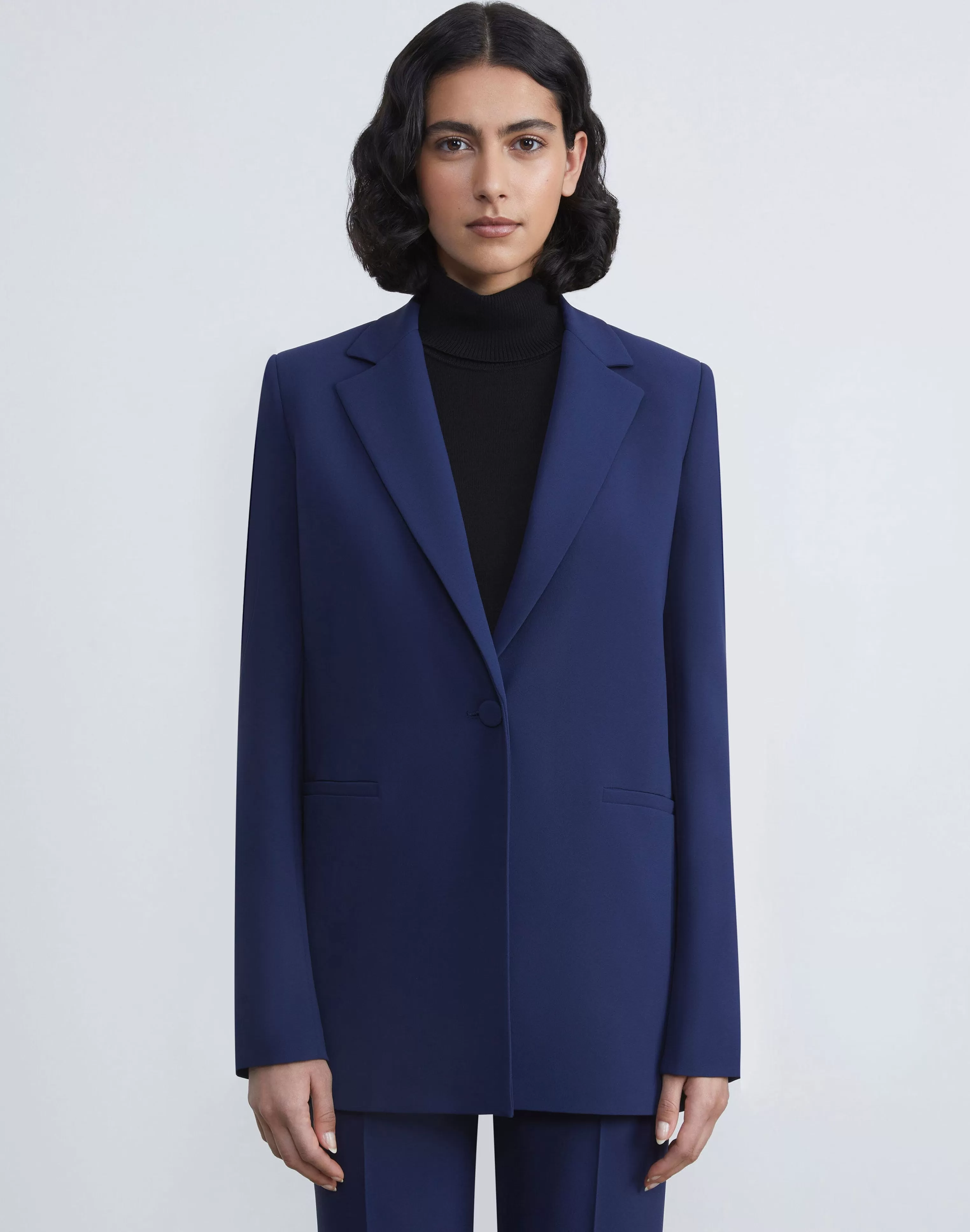 Finesse Crepe Blazer<Lafayette 148 New York Flash Sale