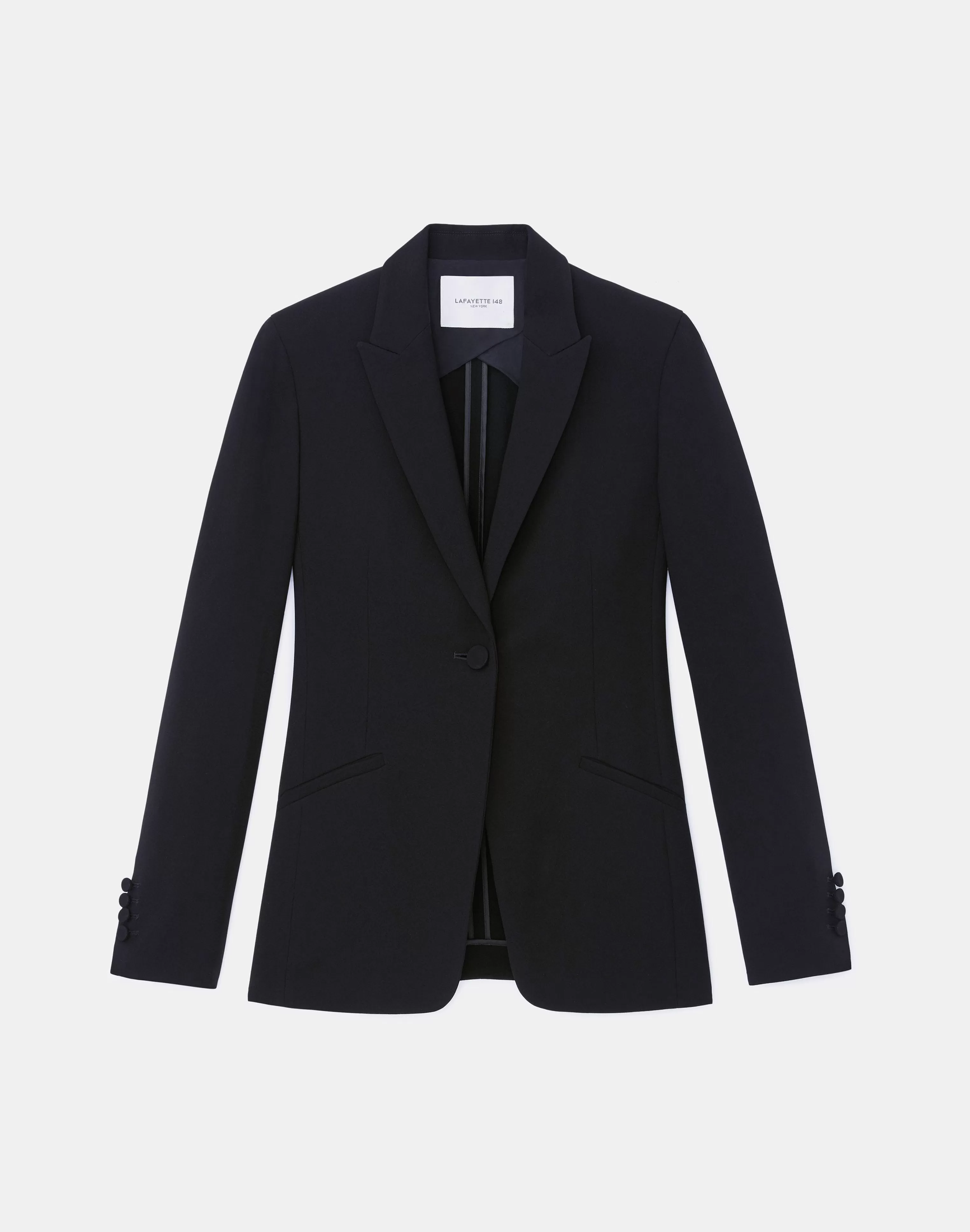 Finesse Crepe Cutaway Blazer<Lafayette 148 New York Flash Sale