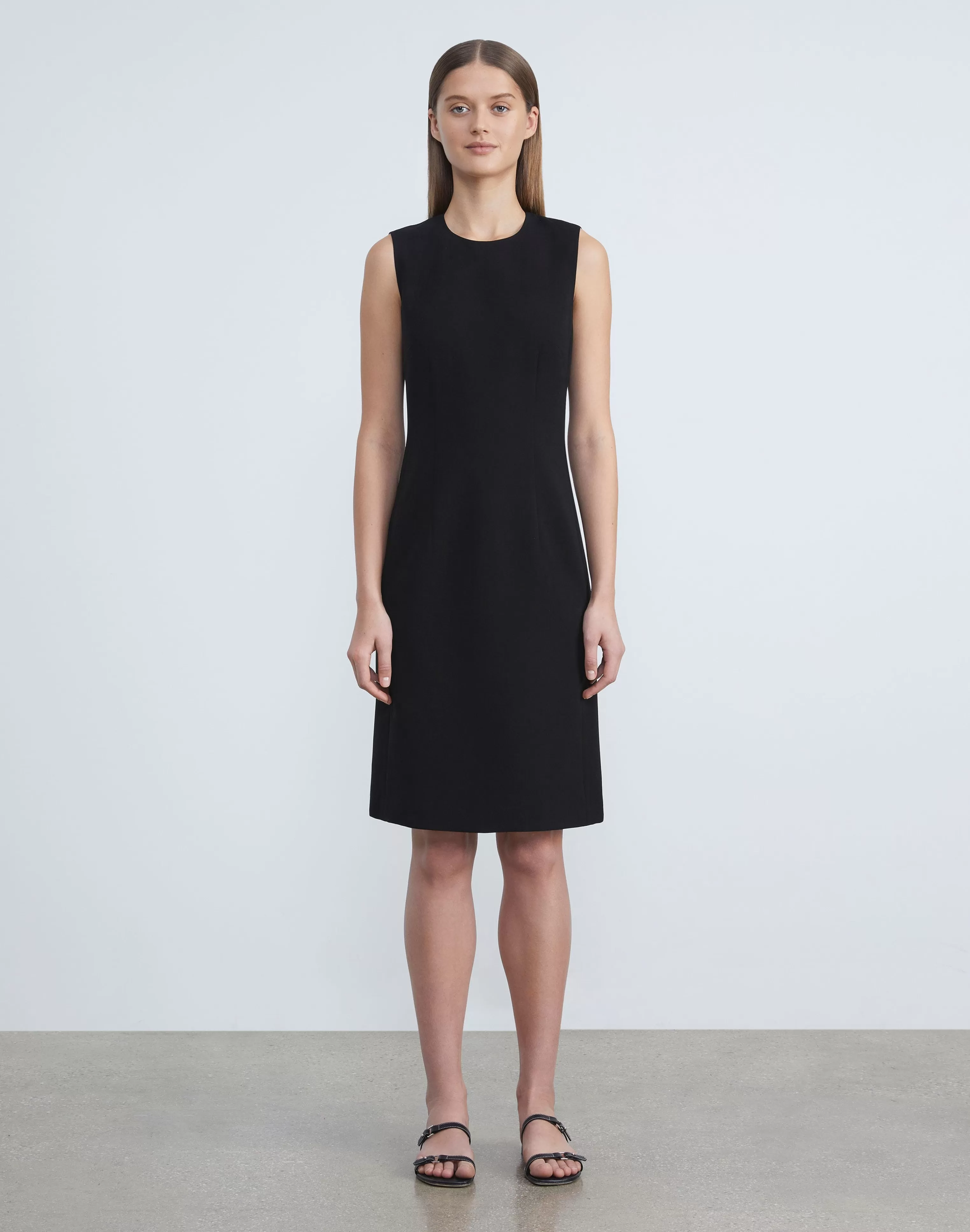 Finesse Crepe Sheath Dress<Lafayette 148 New York Flash Sale