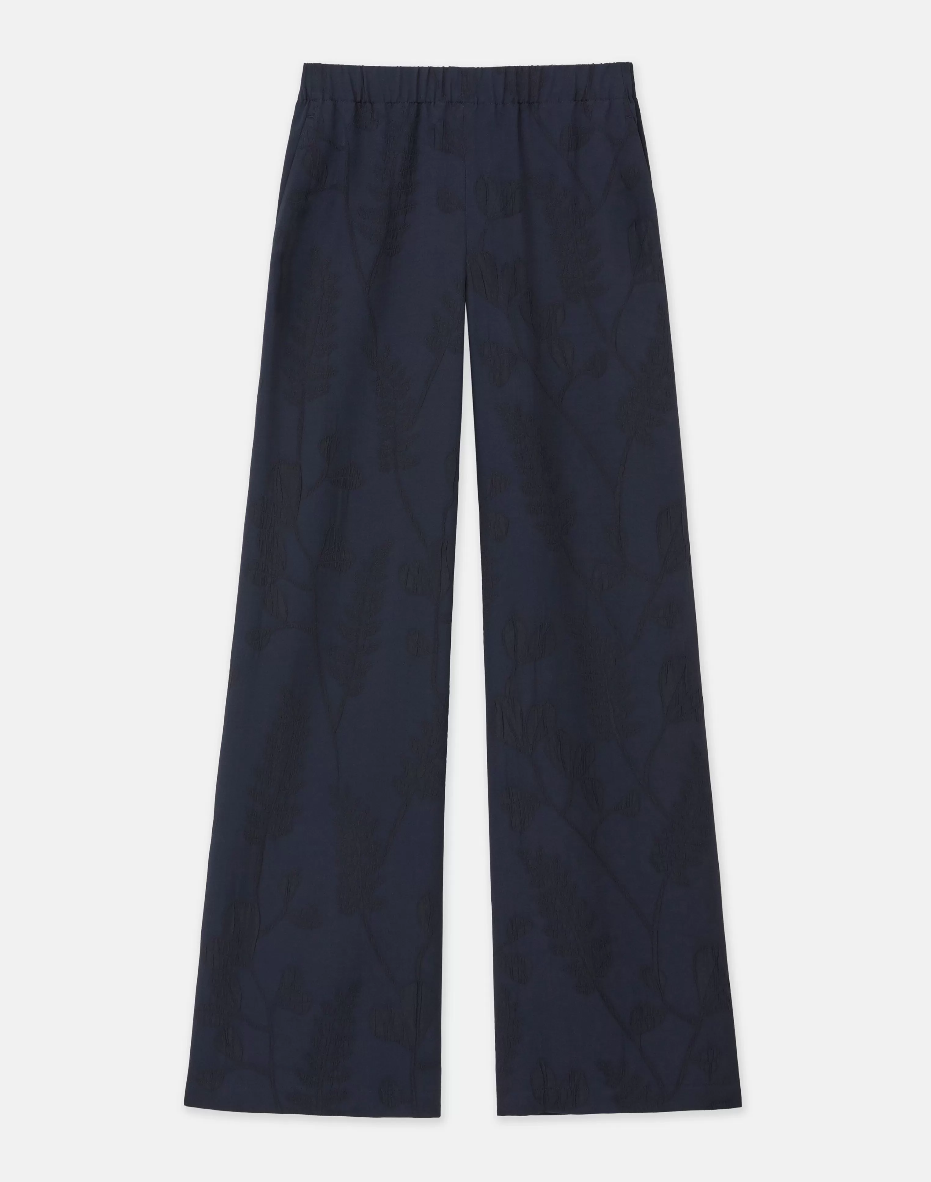 Flora Bloom Cloqué Jacquard Viscose Riverside Pant<Lafayette 148 New York Store