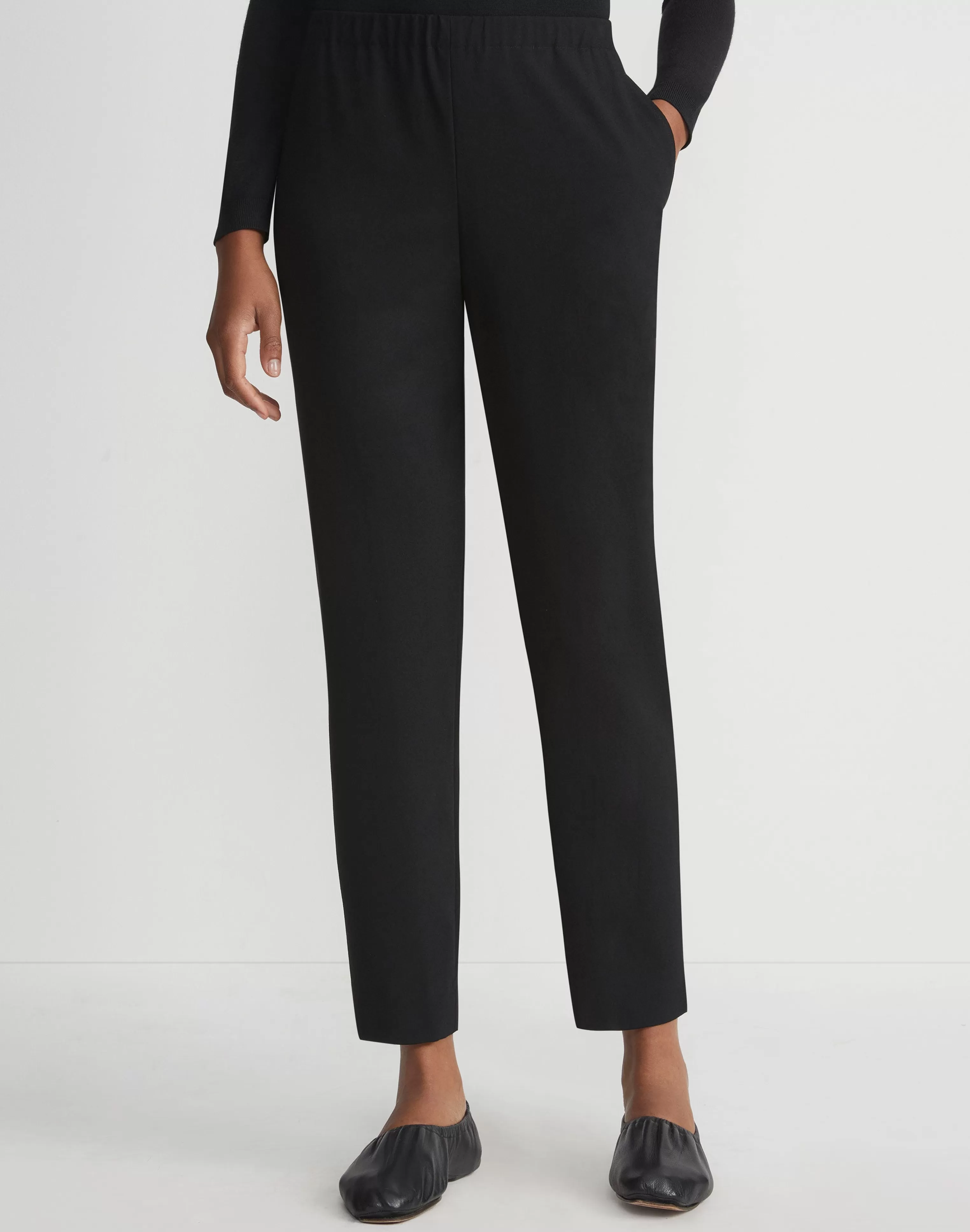 Fluid Crepe Jones Jogger Pant<Lafayette 148 New York Best Sale