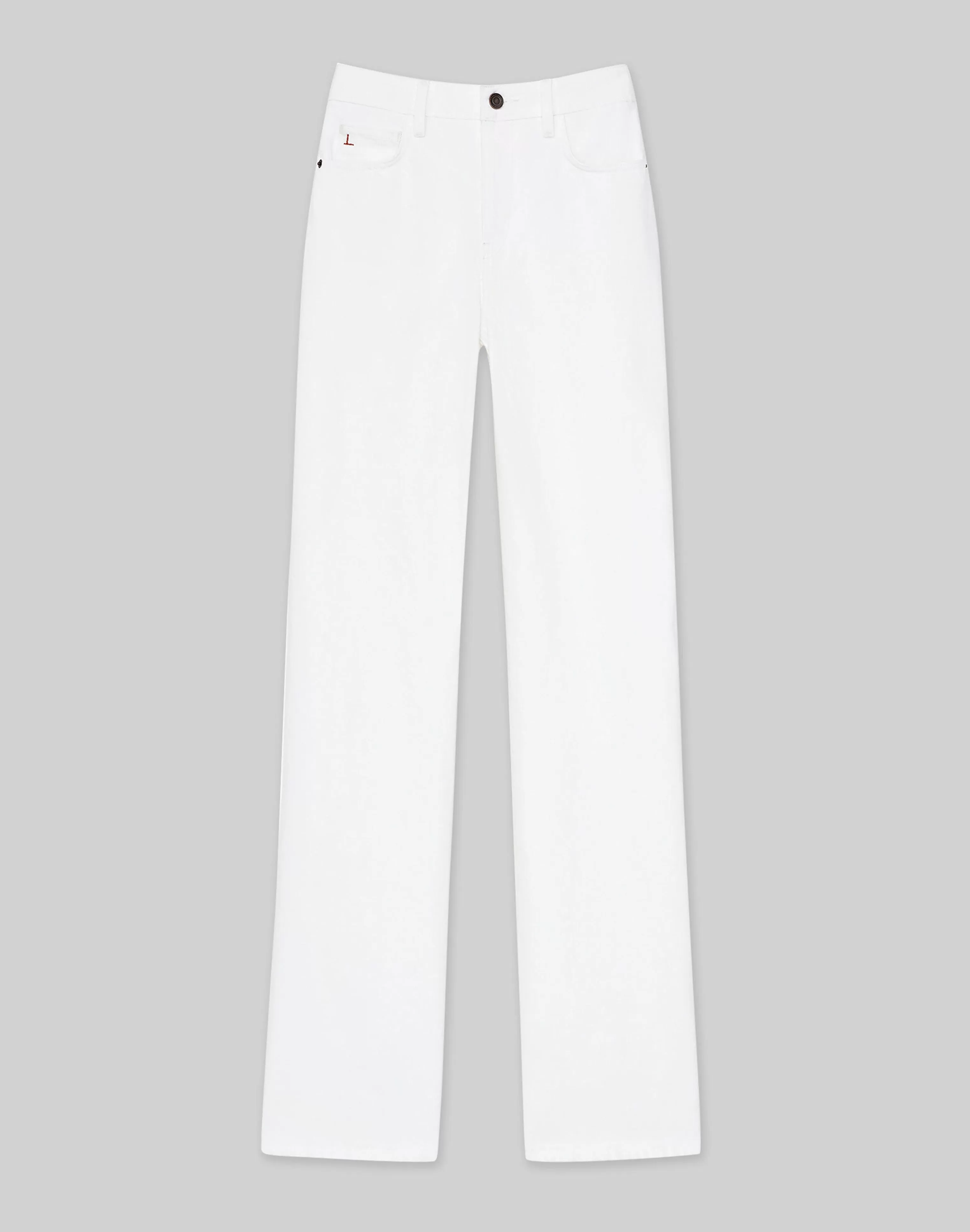 L148 Denim Wyckoff Wide-leg Jean<Lafayette 148 New York Discount