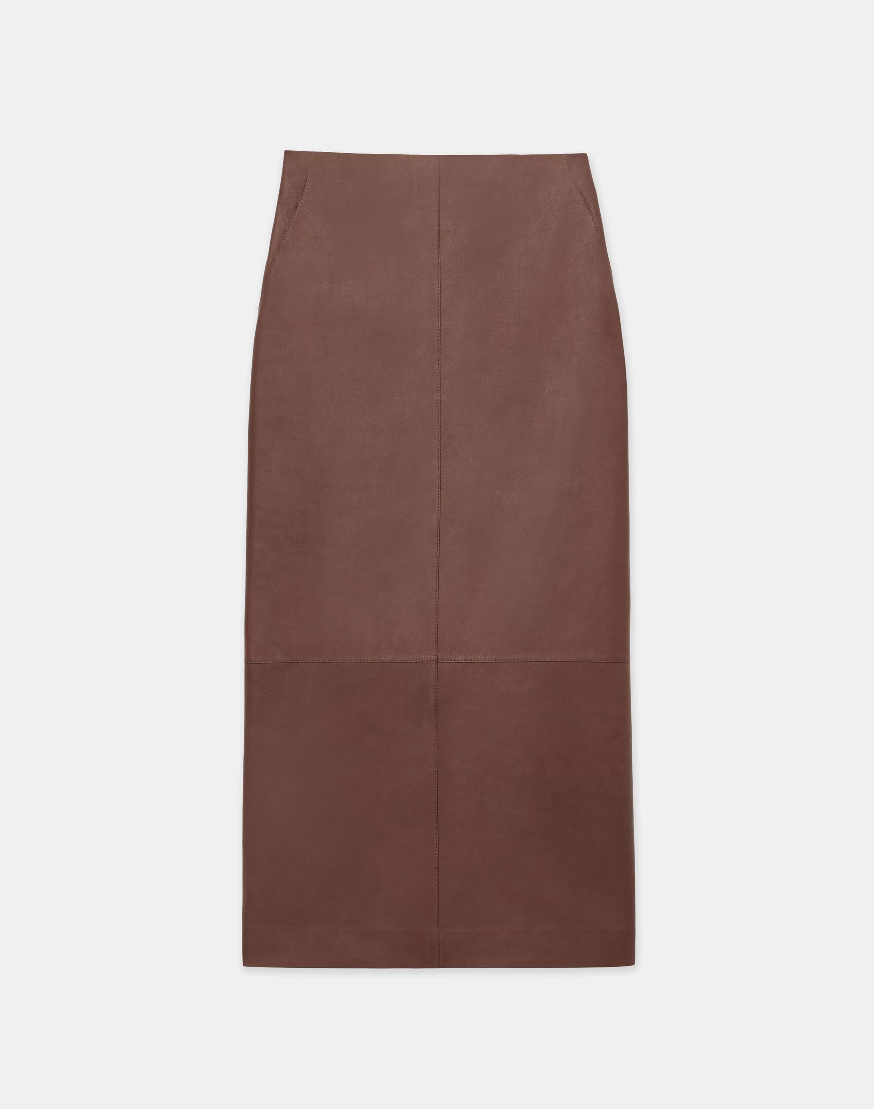 Lambskin Leather Pencil Skirt<Lafayette 148 New York Flash Sale