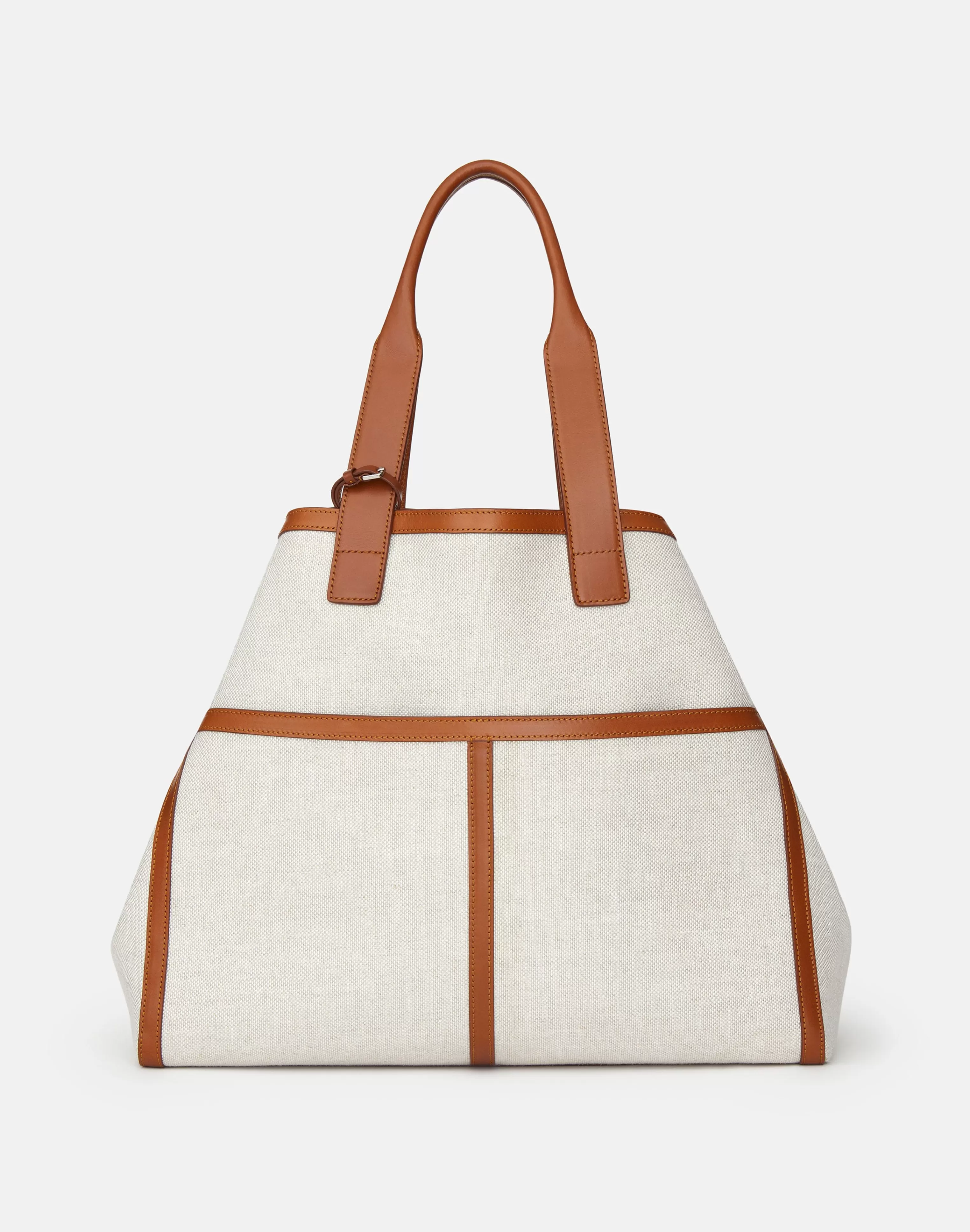 Linen-Hemp Garden L Tote<Lafayette 148 New York Outlet