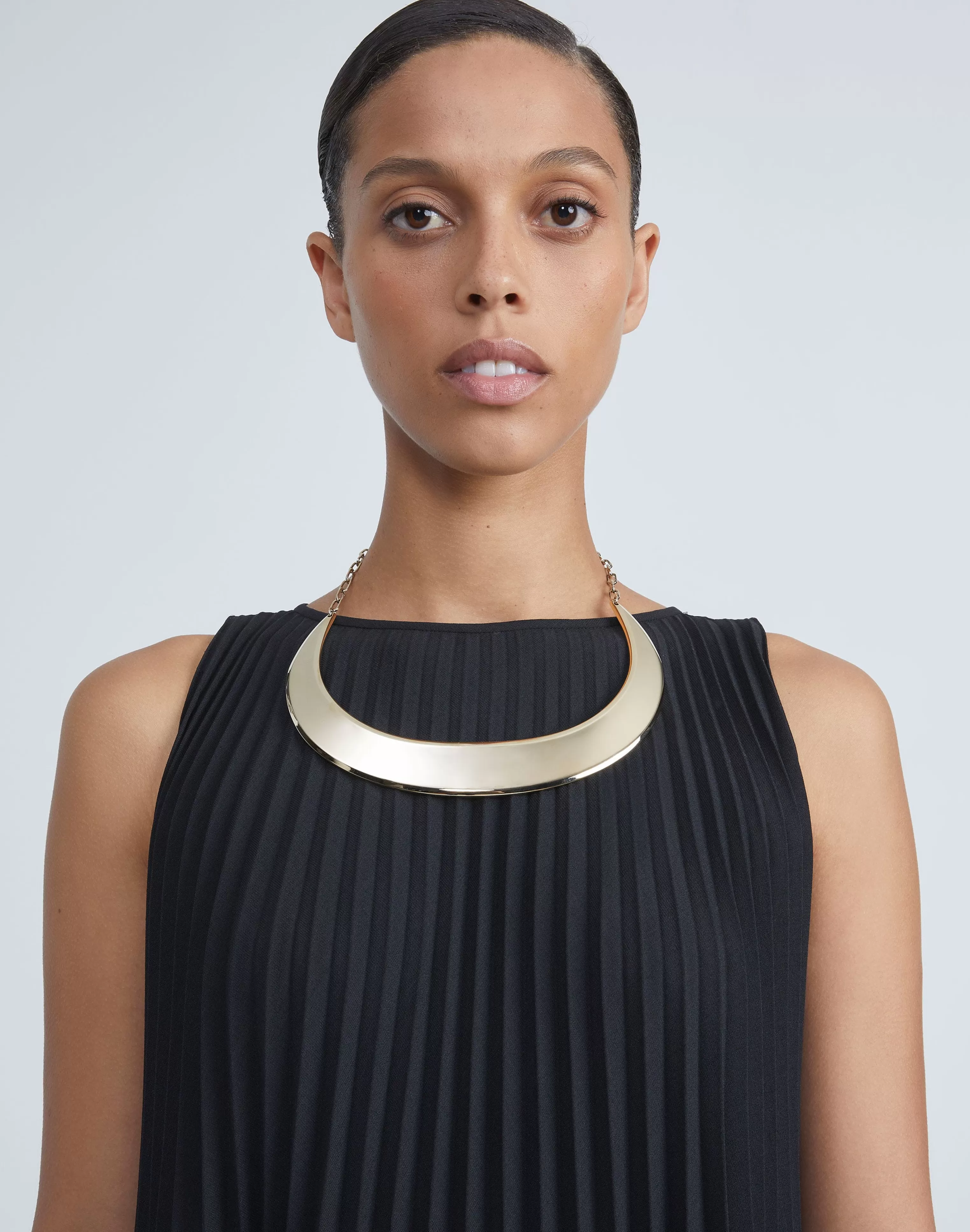 Lune Brass Collar Necklace<Lafayette 148 New York Cheap