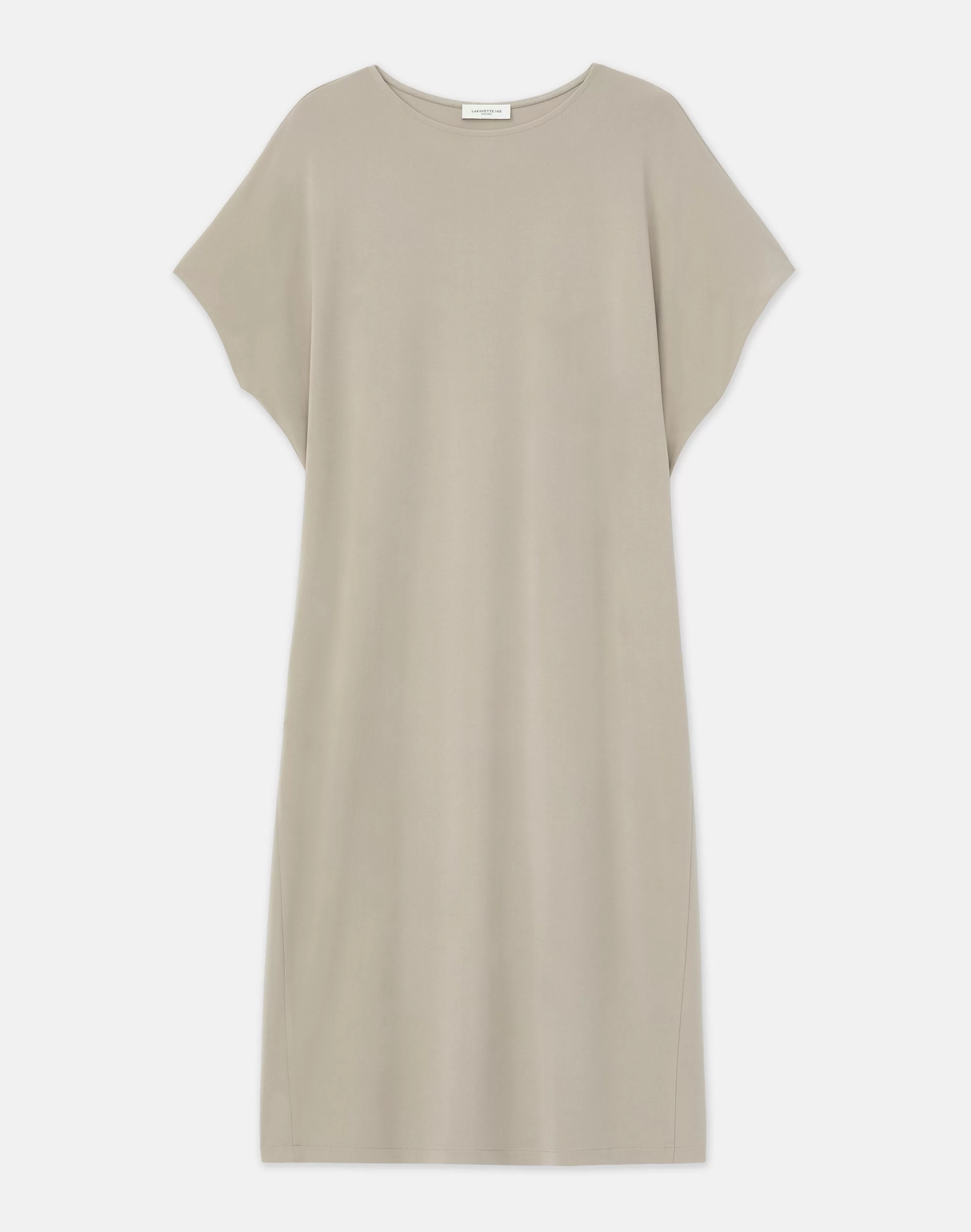 Matte Jersey Tapered T-Shirt Dress<Lafayette 148 New York Outlet