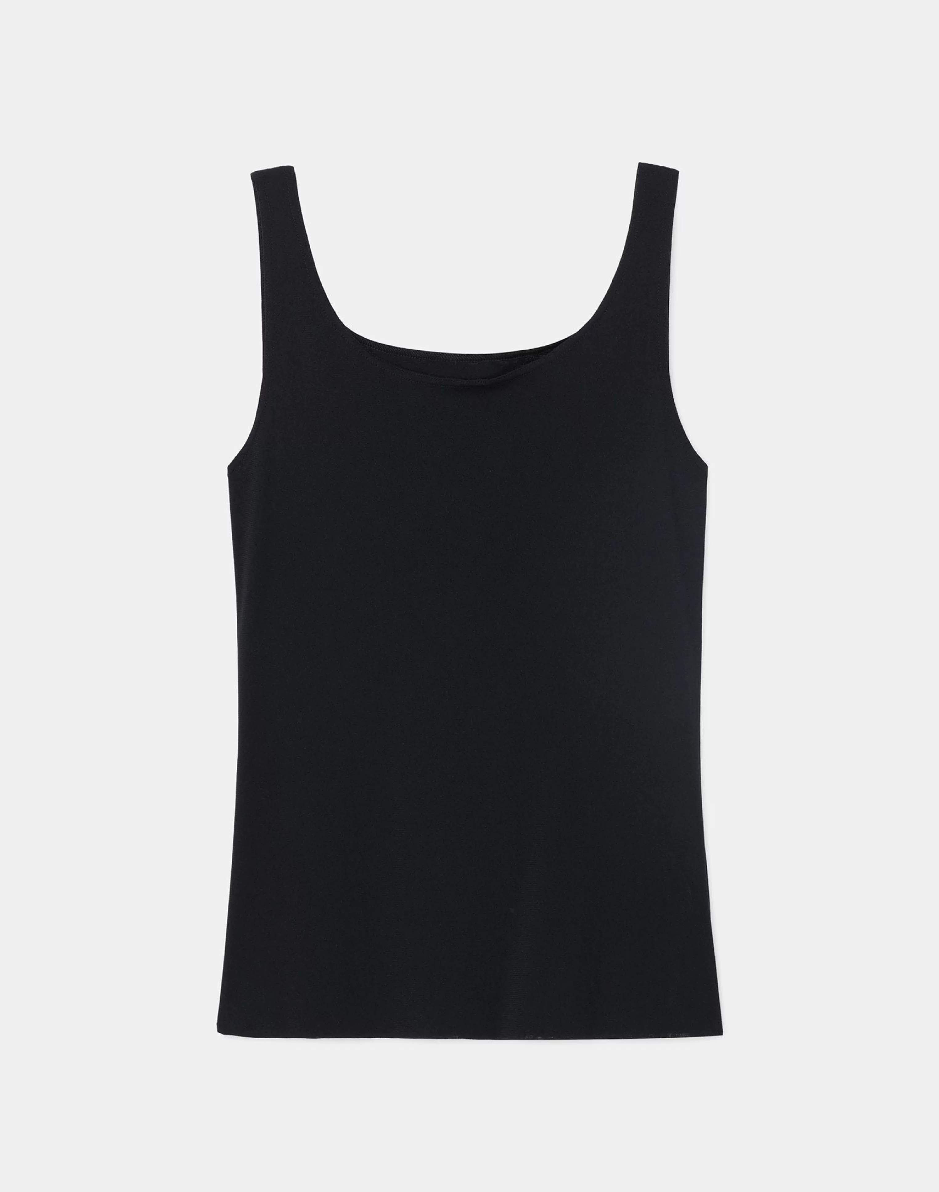 Mesh Jersey Scoop Neck Tank<Lafayette 148 New York Store