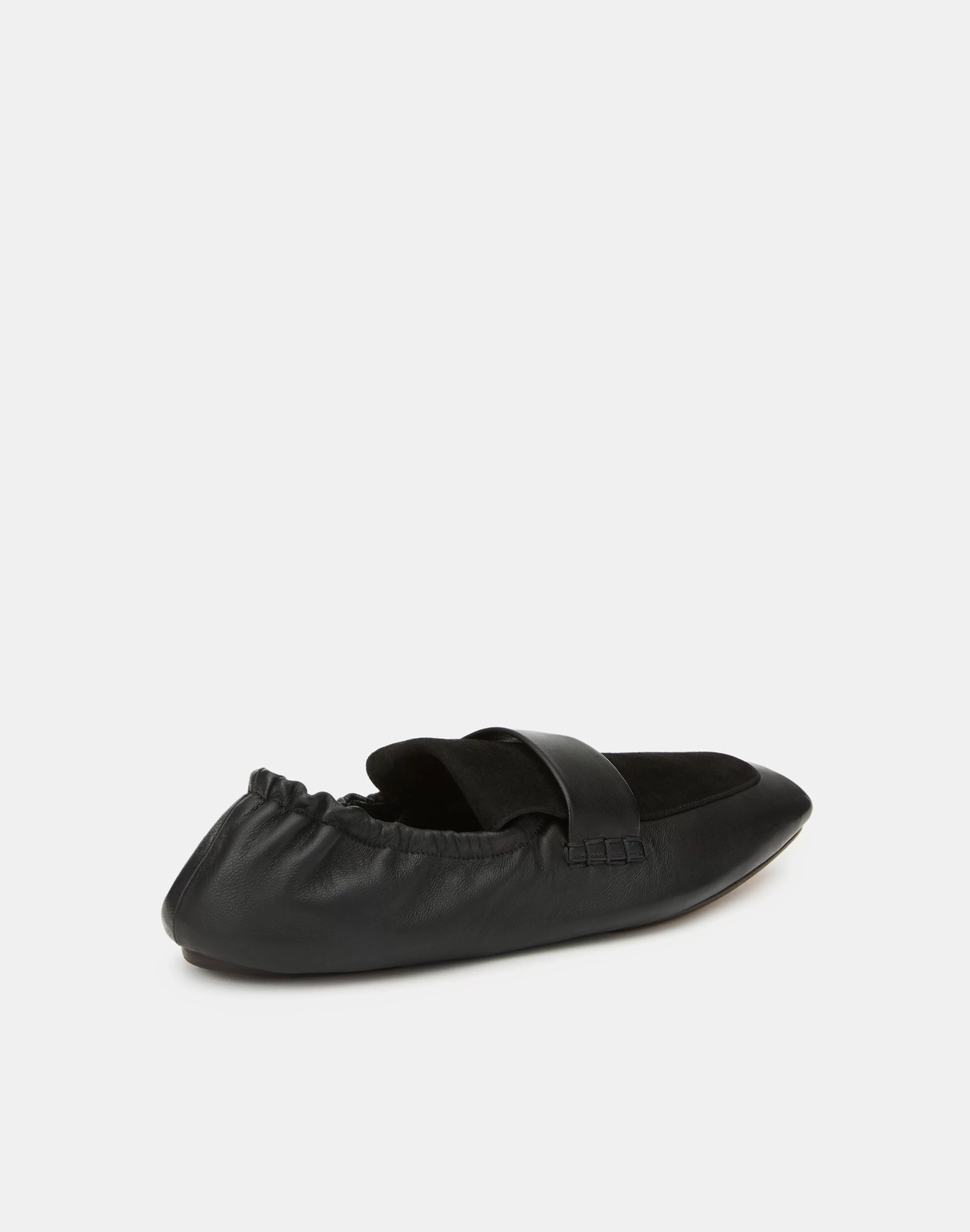 Nappa Leather & Suede Packable Loafer<Lafayette 148 New York Best