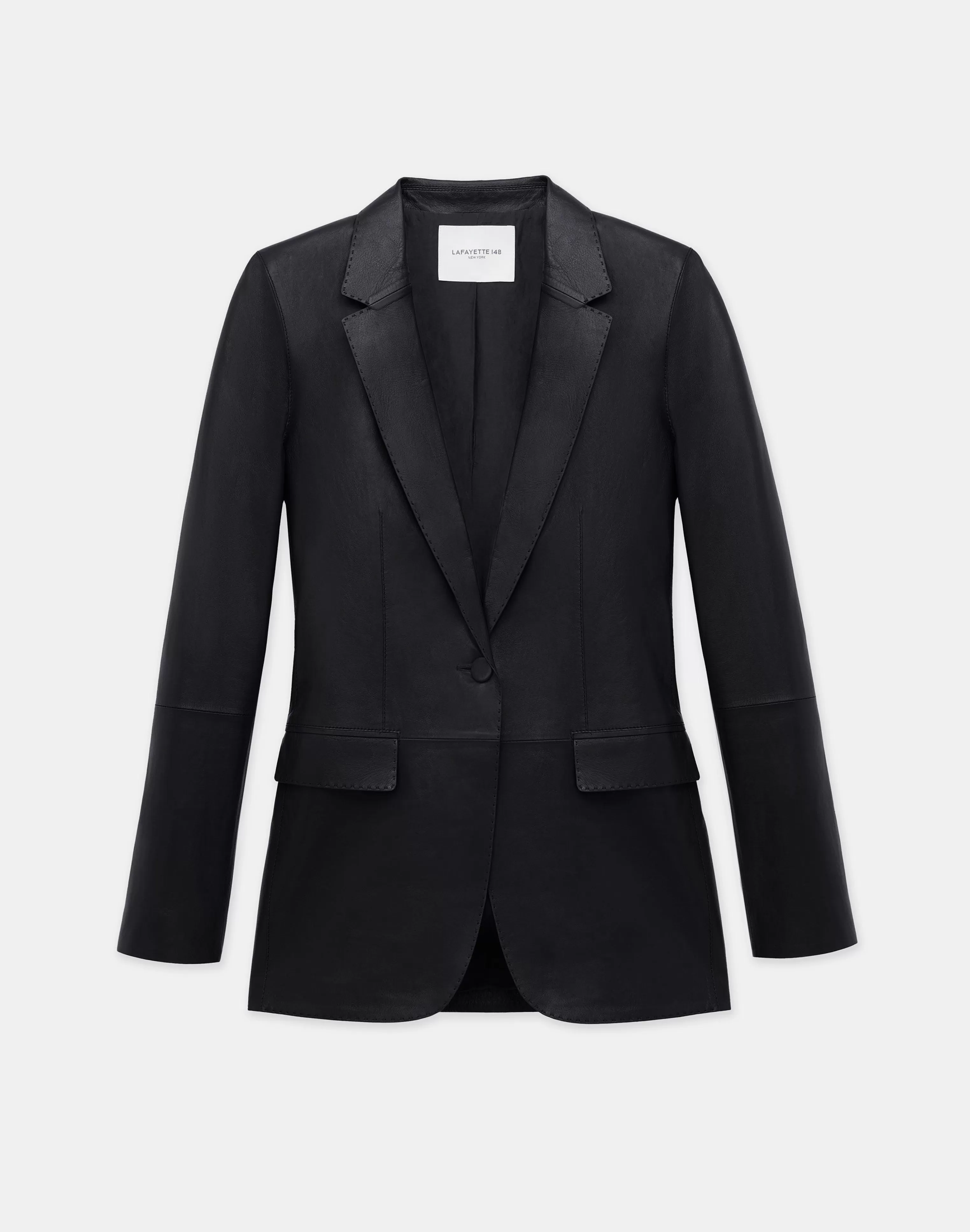 Nappa Leather Blazer<Lafayette 148 New York Best