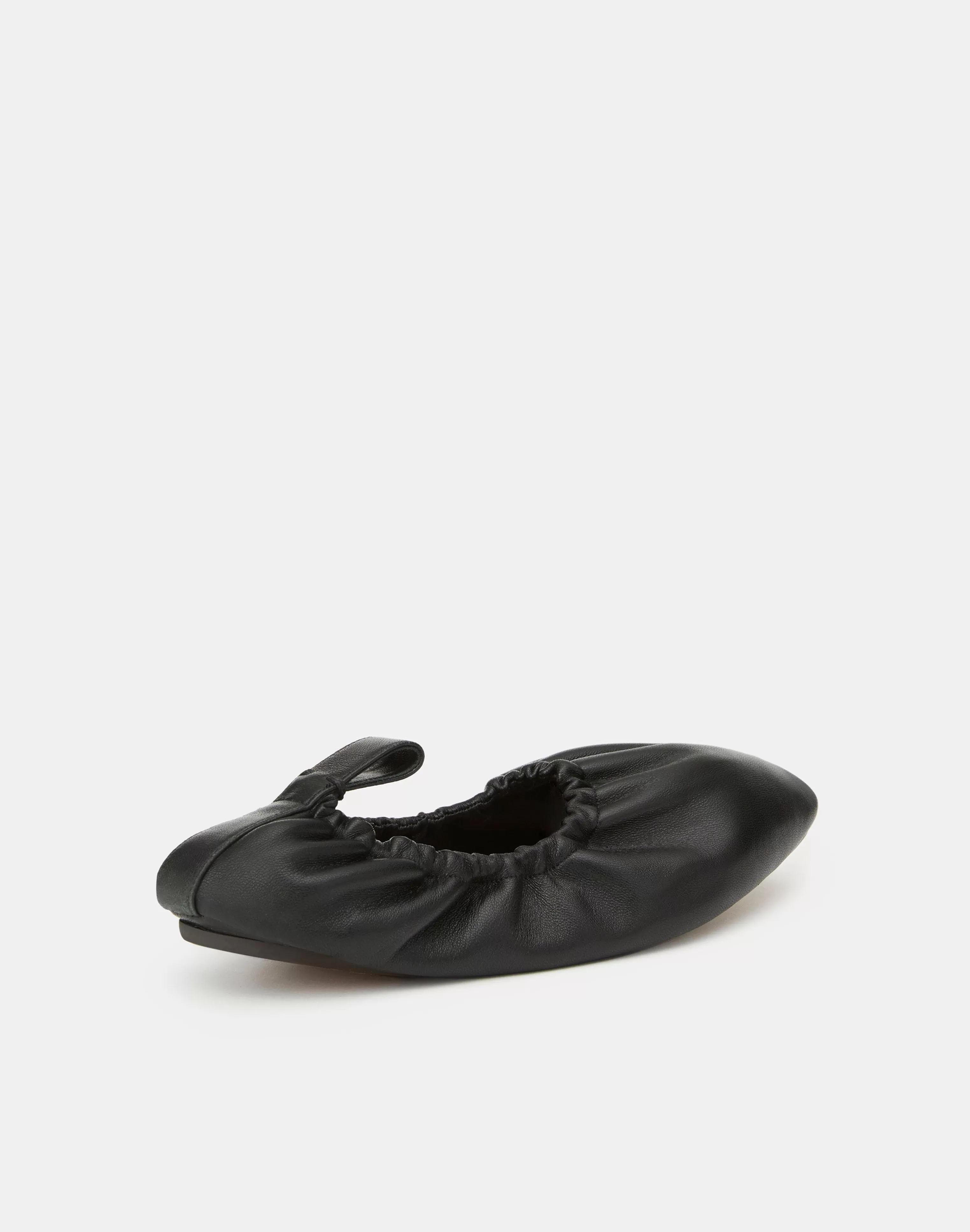 Nappa Leather Packable Ballet Flat<Lafayette 148 New York Shop