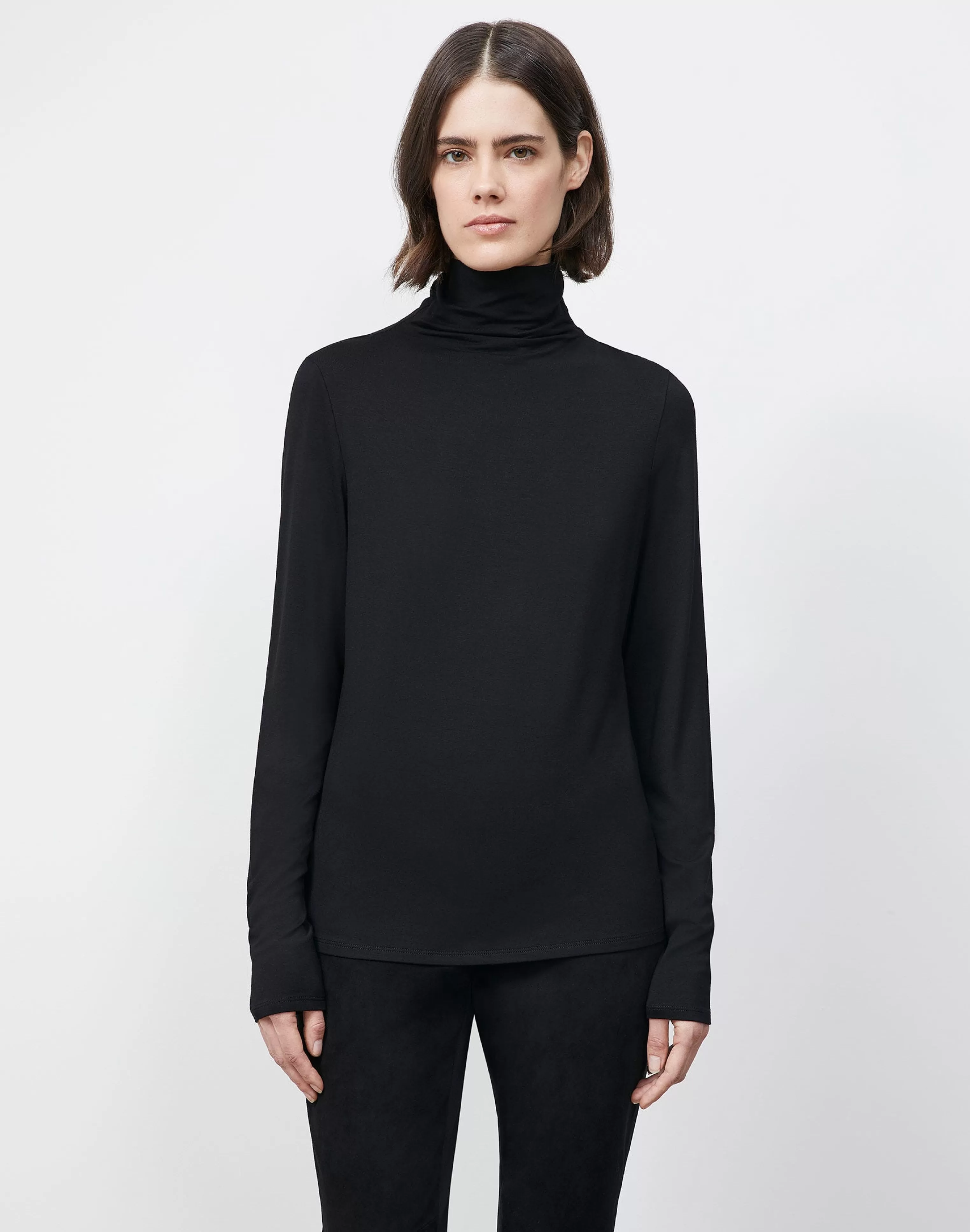 Nouveau Jersey Turtleneck<Lafayette 148 New York New