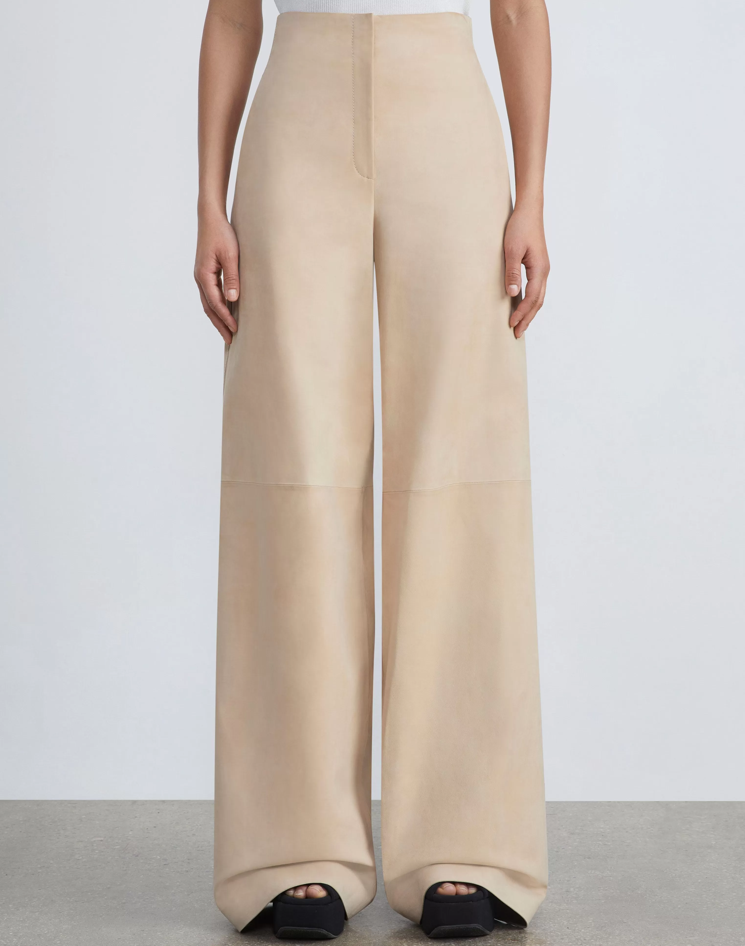 Paperfine Suede Thames Wide Leg Pant<Lafayette 148 New York Sale