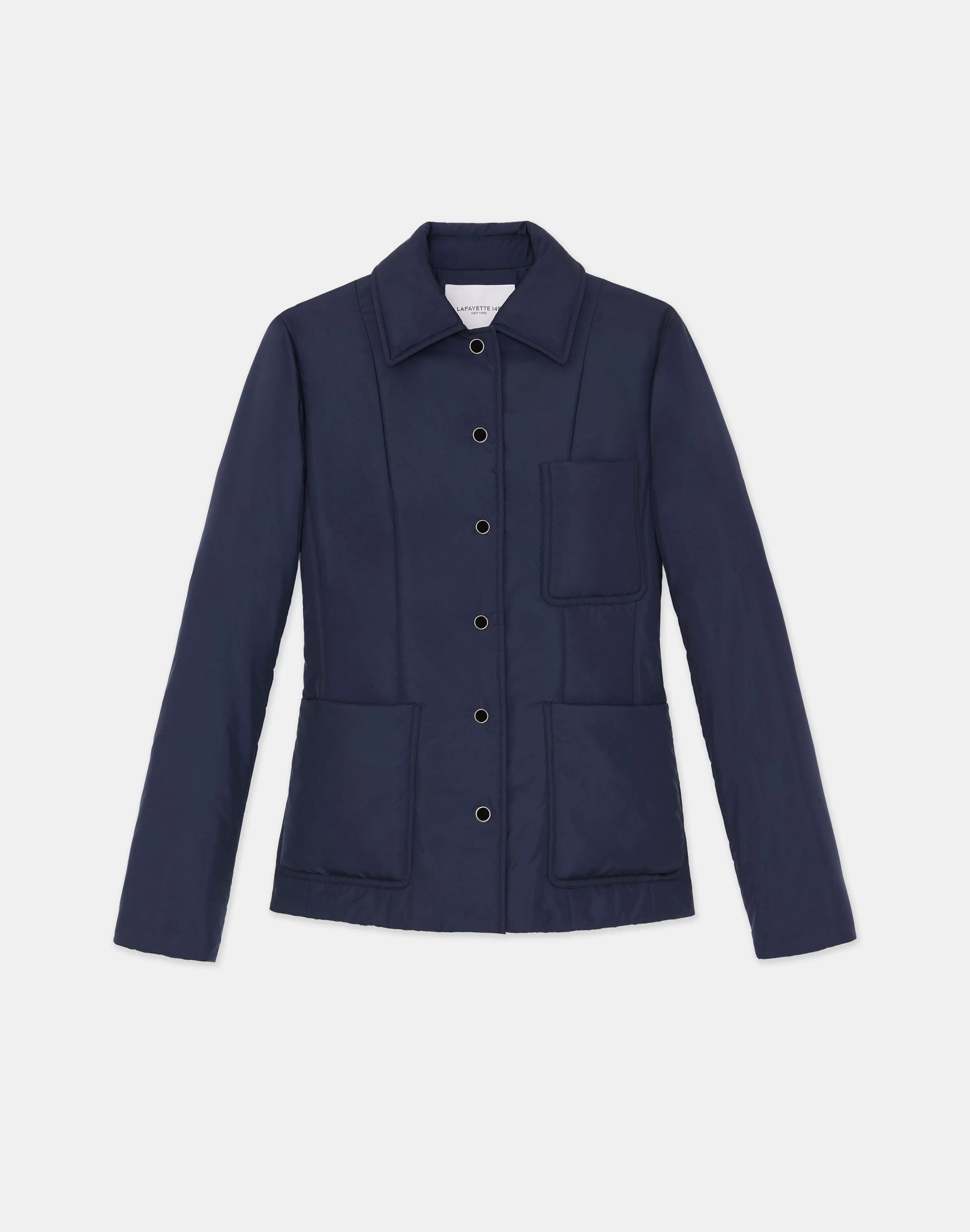 Recycled Poly Quilted Tailored Chore Jacket<Lafayette 148 New York Flash Sale