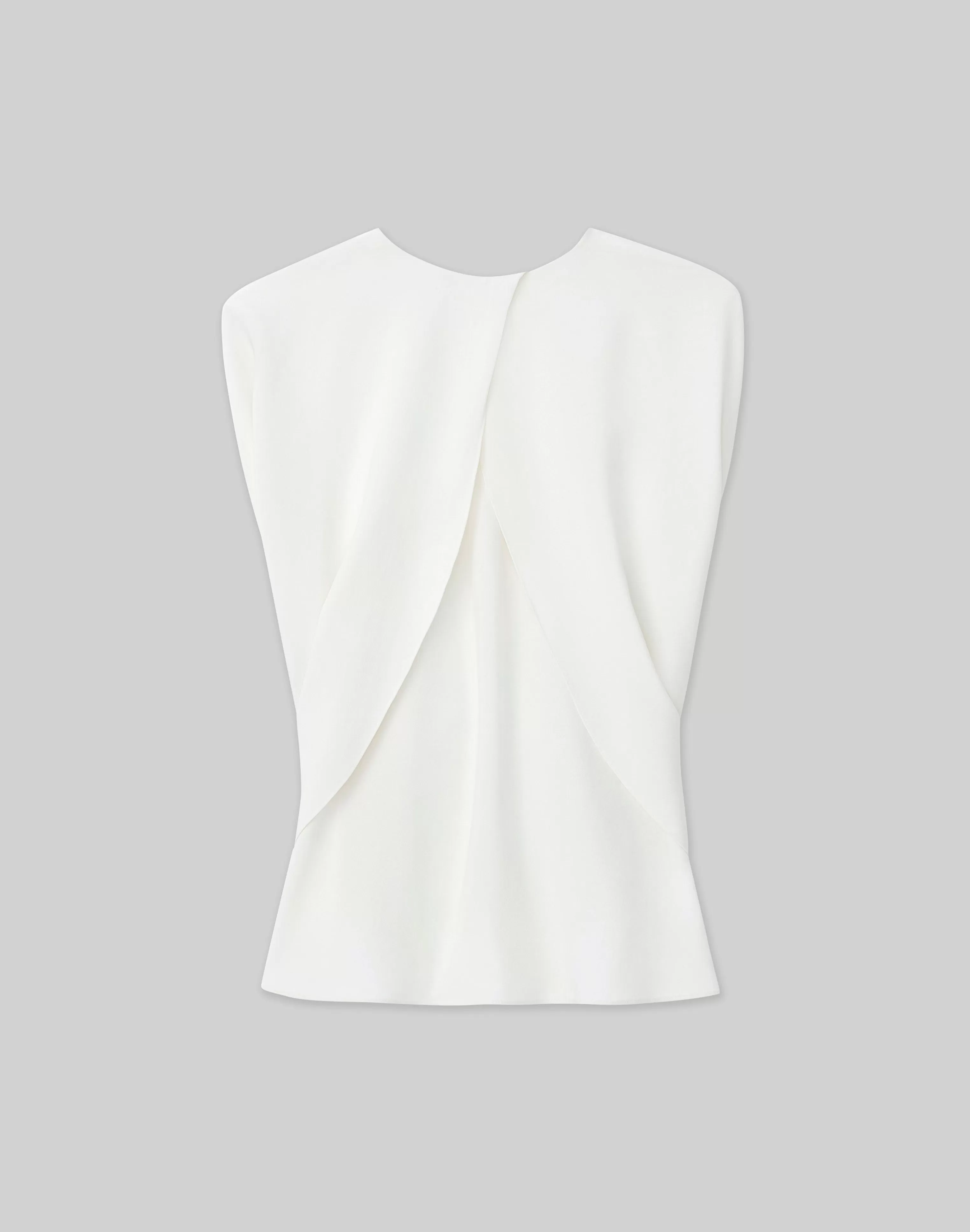 Responsible Finesse Crepe Convertible Shawl Blouse<Lafayette 148 New York Online