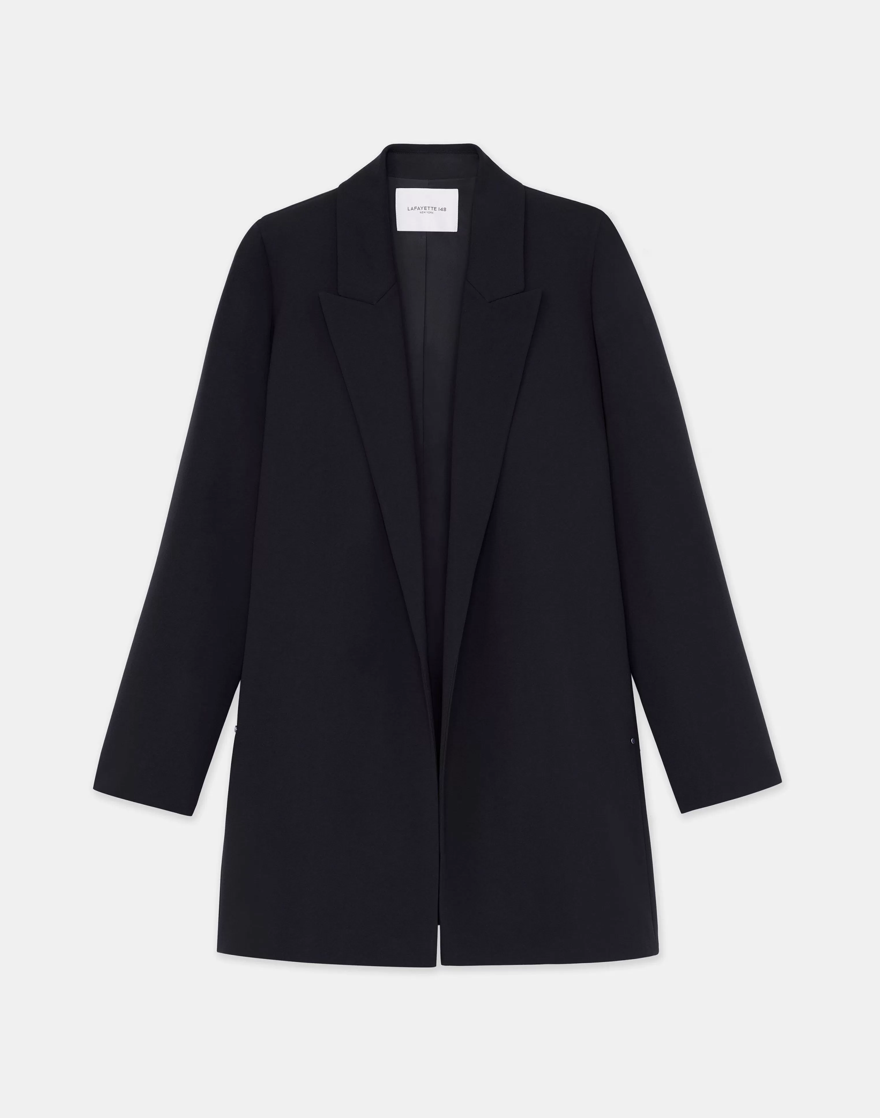 Responsible Finesse Crepe Peak Lapel Jacket<Lafayette 148 New York Flash Sale