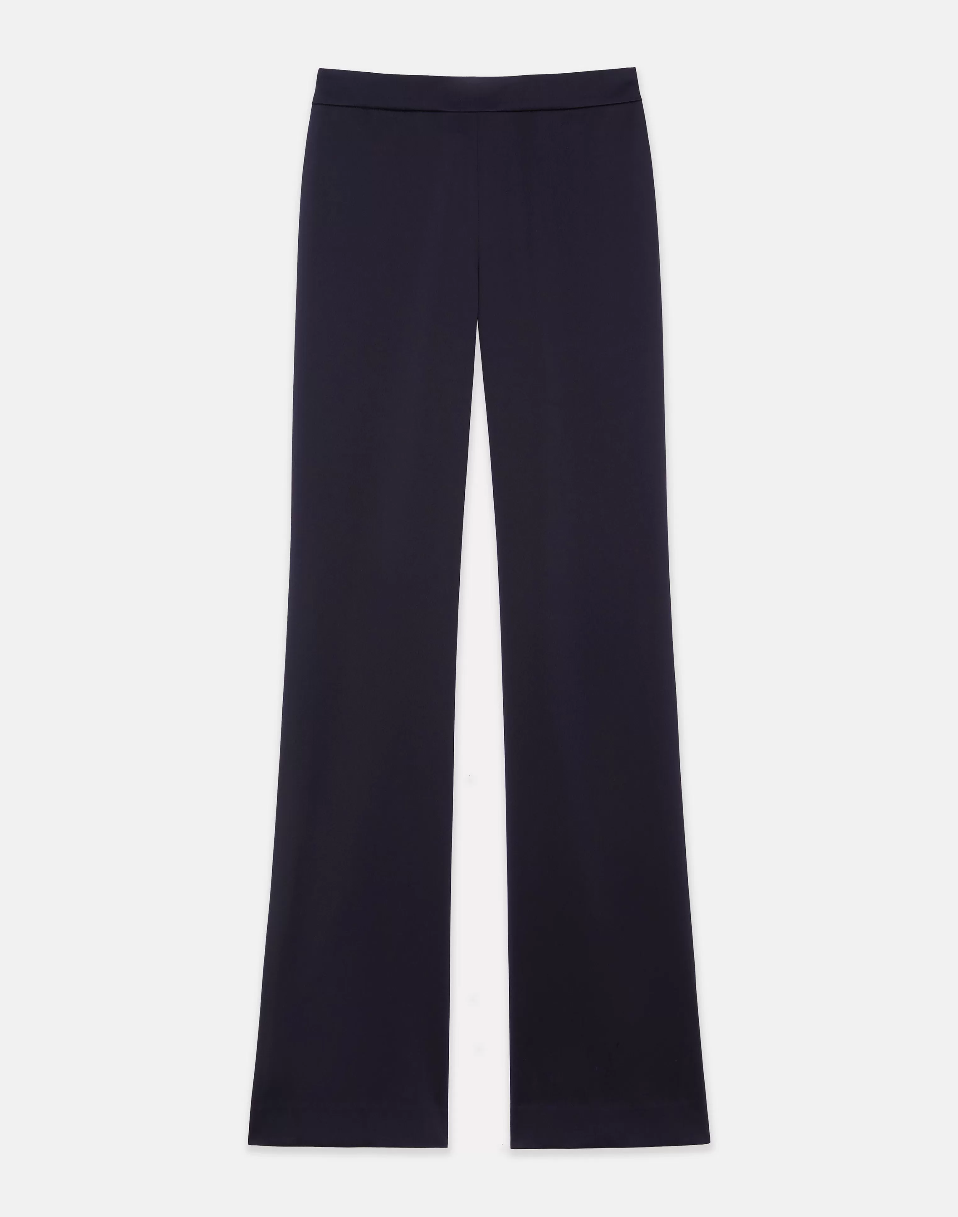 Satin Gates Side Zip Flared Pant<Lafayette 148 New York Flash Sale