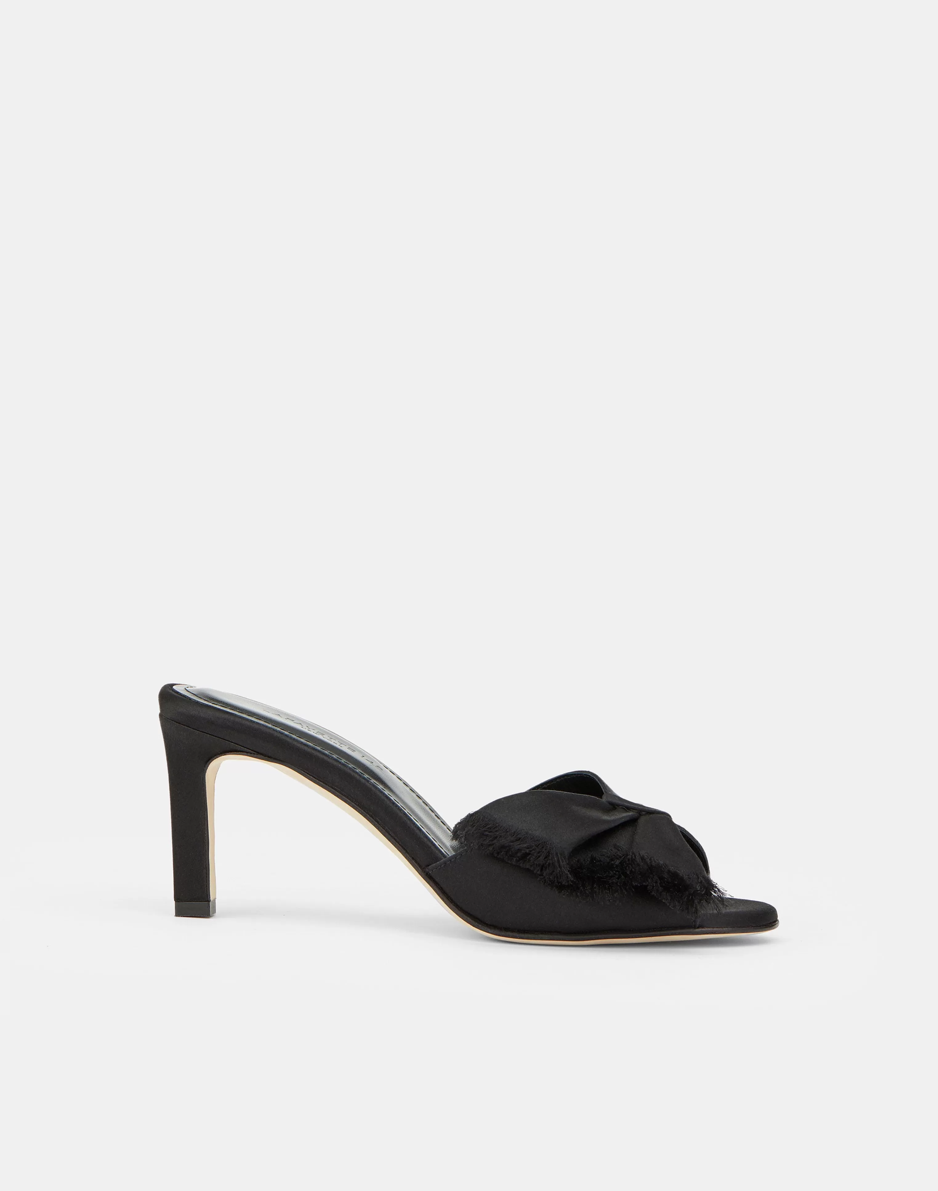 Satin Heeled Mule<Lafayette 148 New York Sale