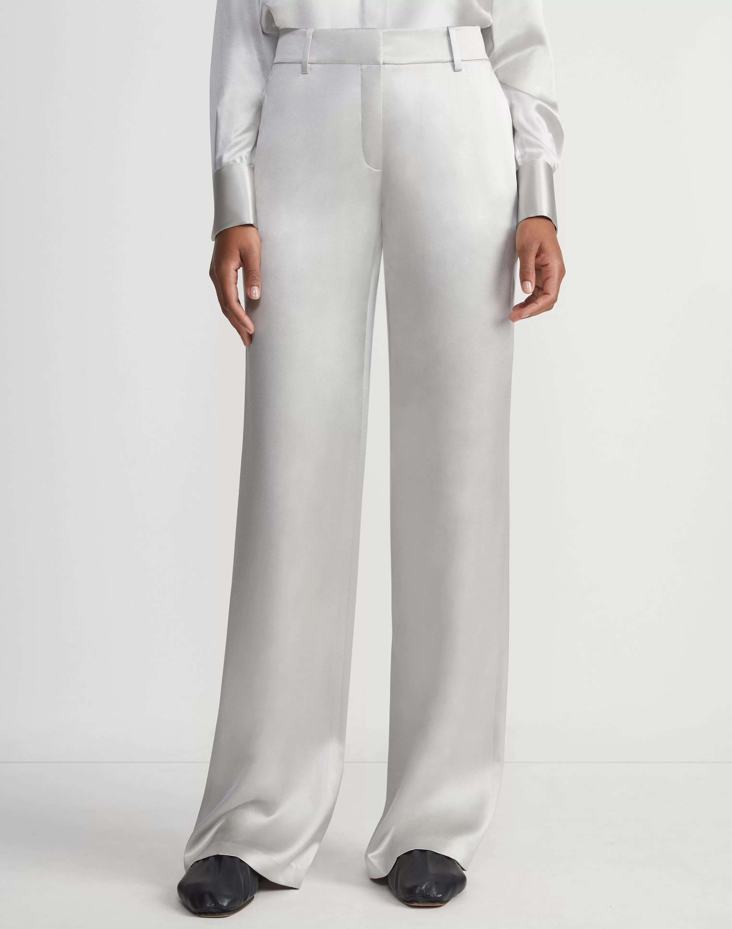 Satin Sullivan Pant<Lafayette 148 New York Shop