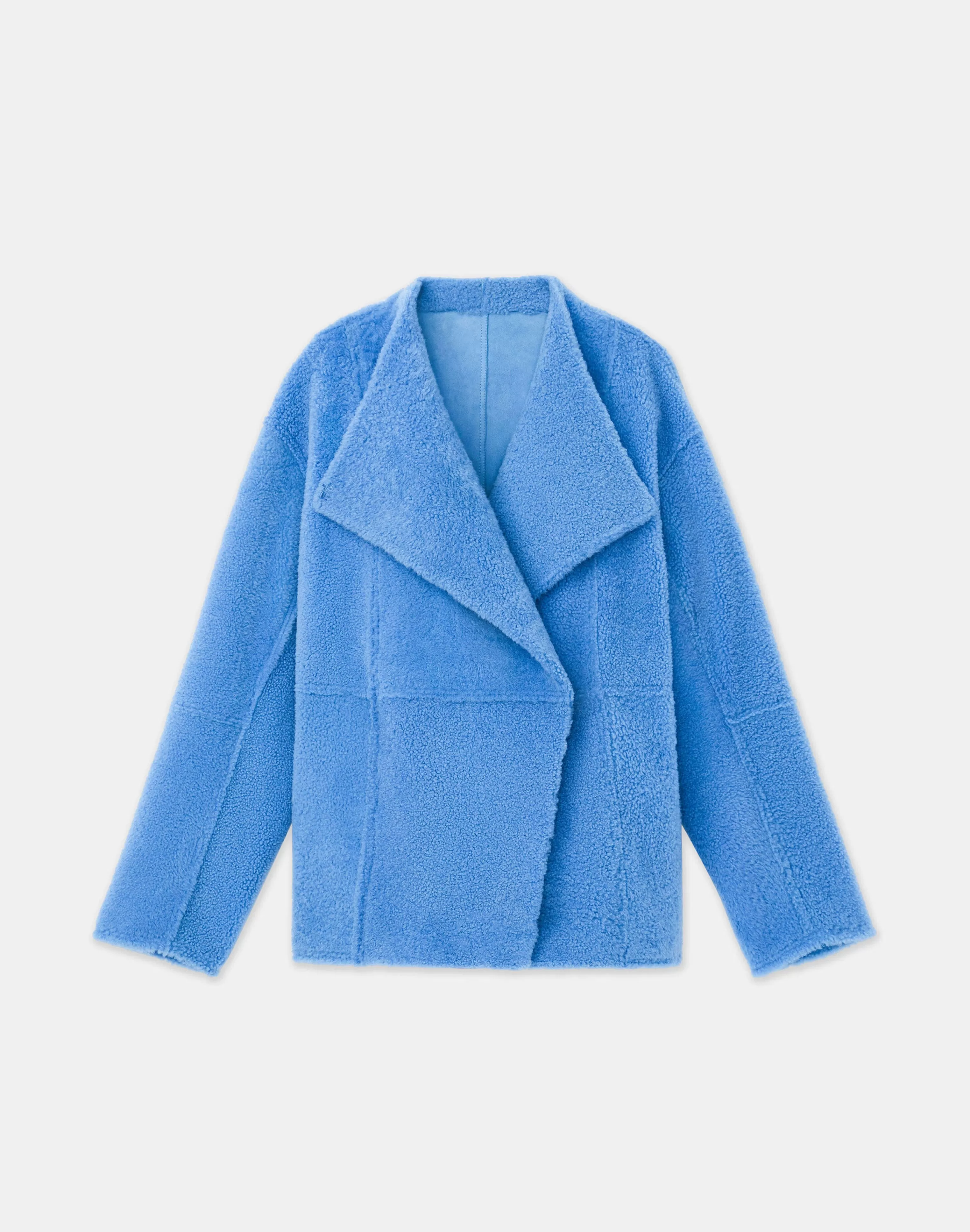 Shearling Reversible Coat<Lafayette 148 New York Clearance