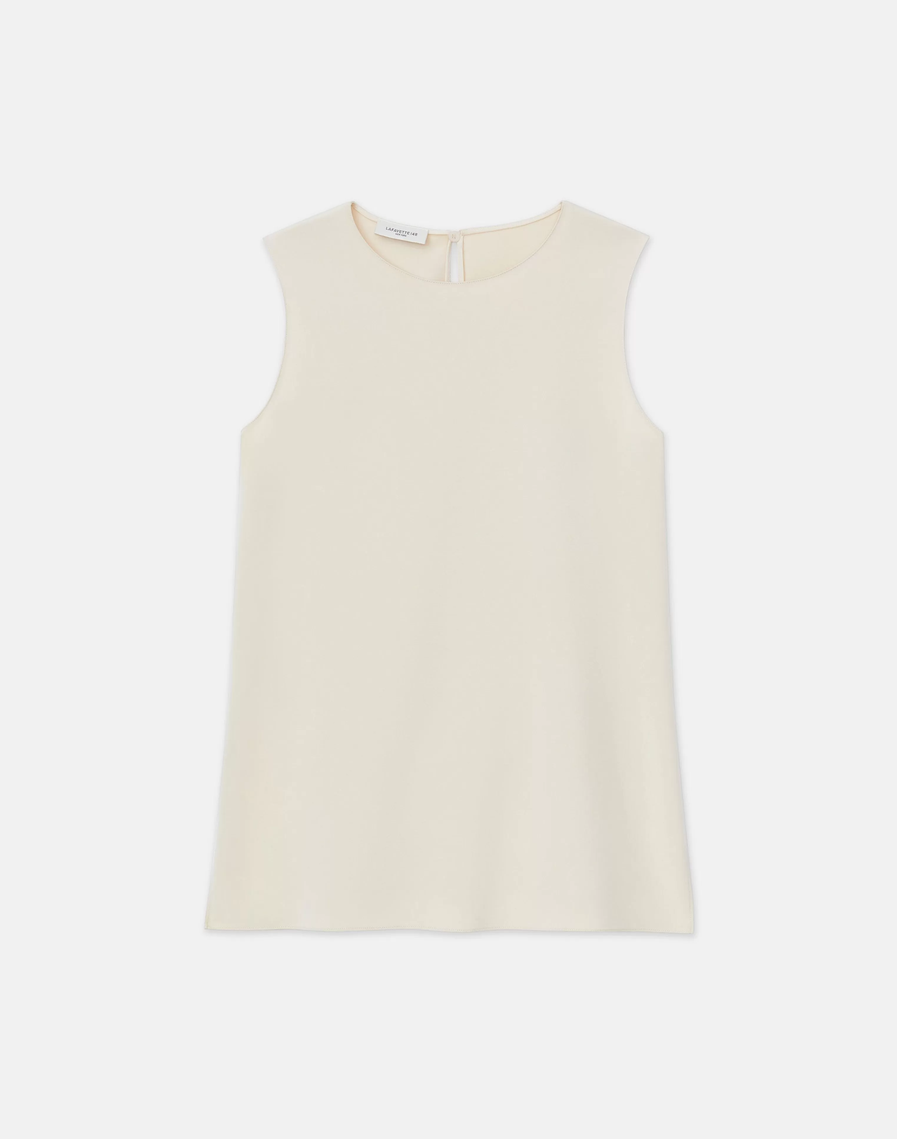 Silk Crepe De Chine Sleeveless Blouse<Lafayette 148 New York Online