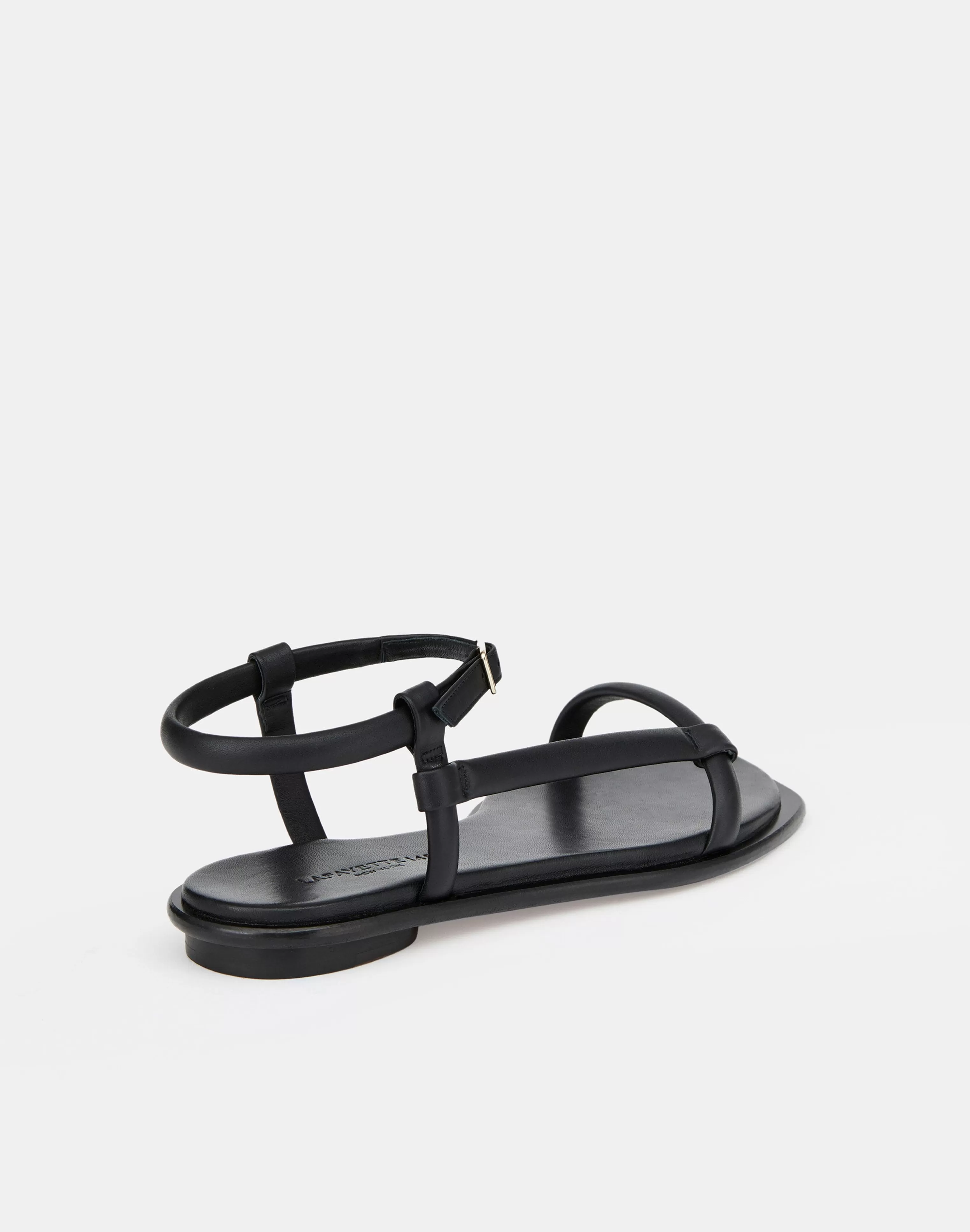 Soft Calfskin Leather City Sandal<Lafayette 148 New York Cheap