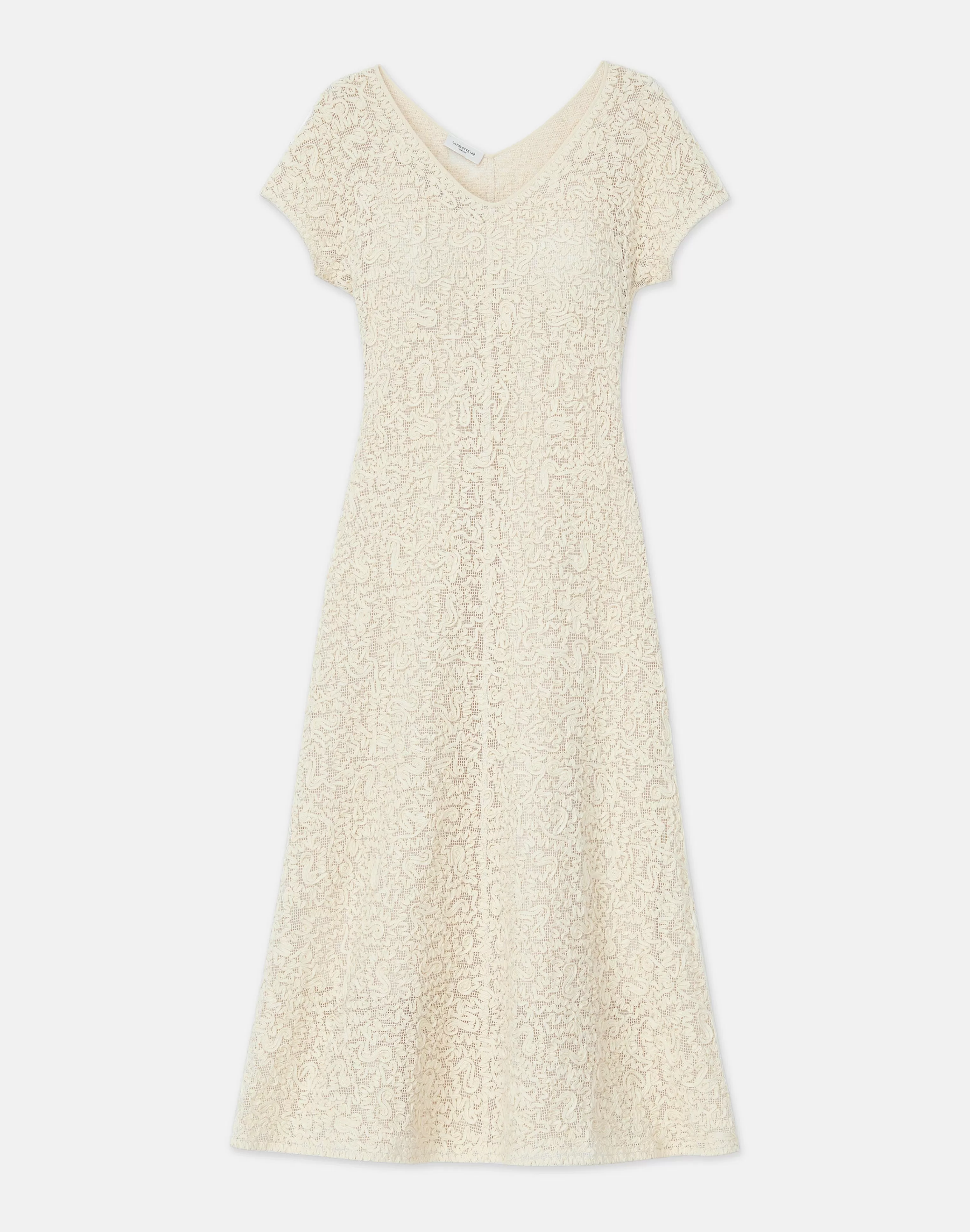 Soutache Embroidered Cotton Dress<Lafayette 148 New York Cheap