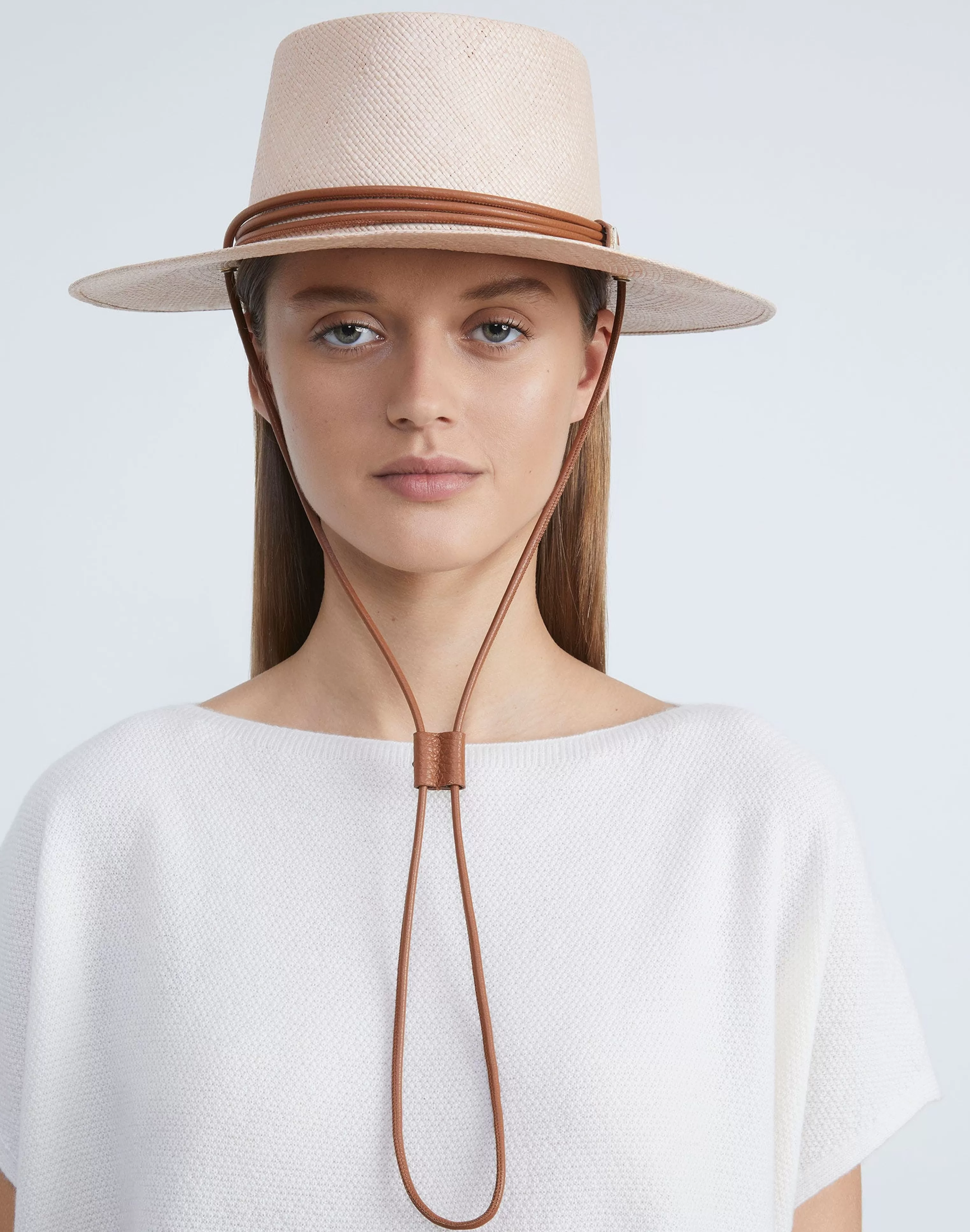 Straw Bolero Hat<Lafayette 148 New York Cheap