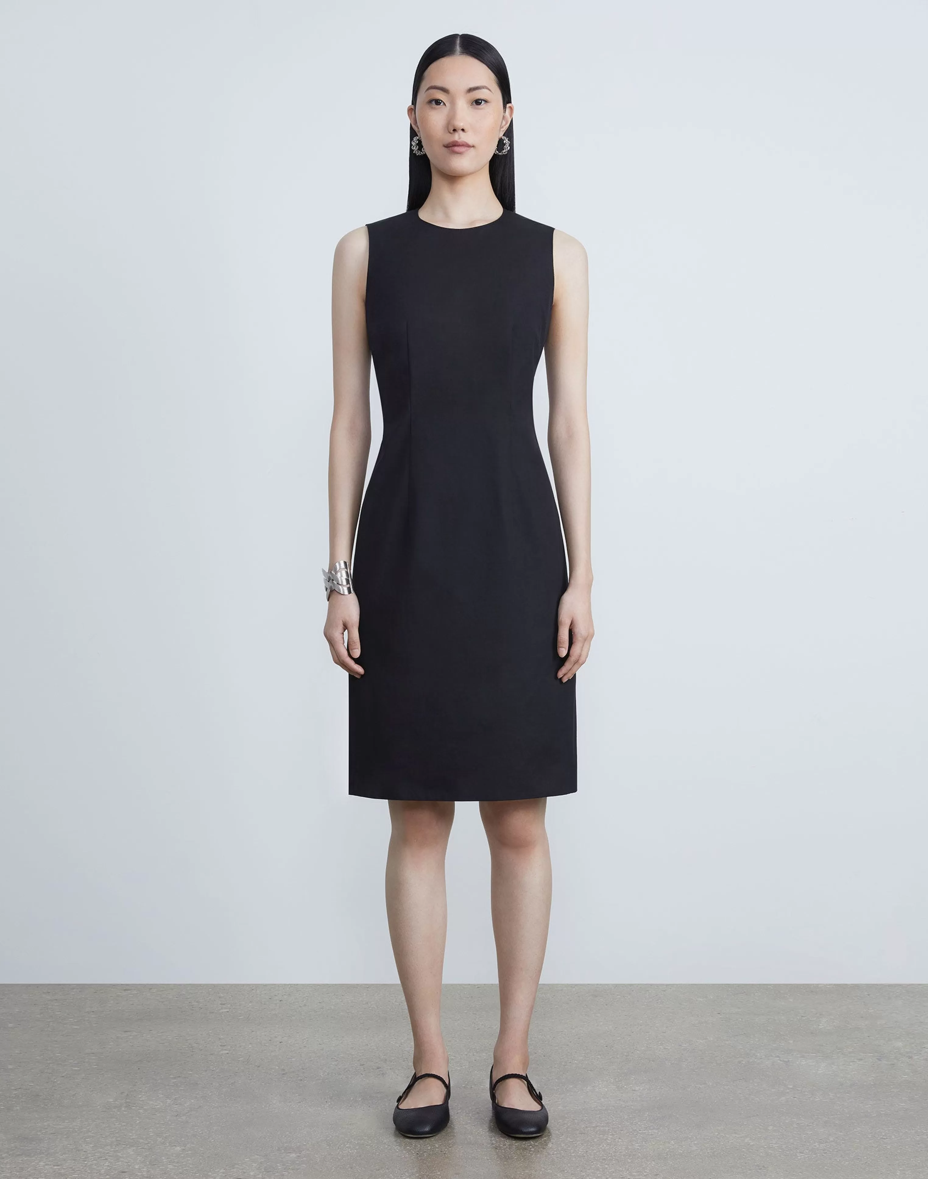 Stretch Wool Sheath Dress<Lafayette 148 New York Discount