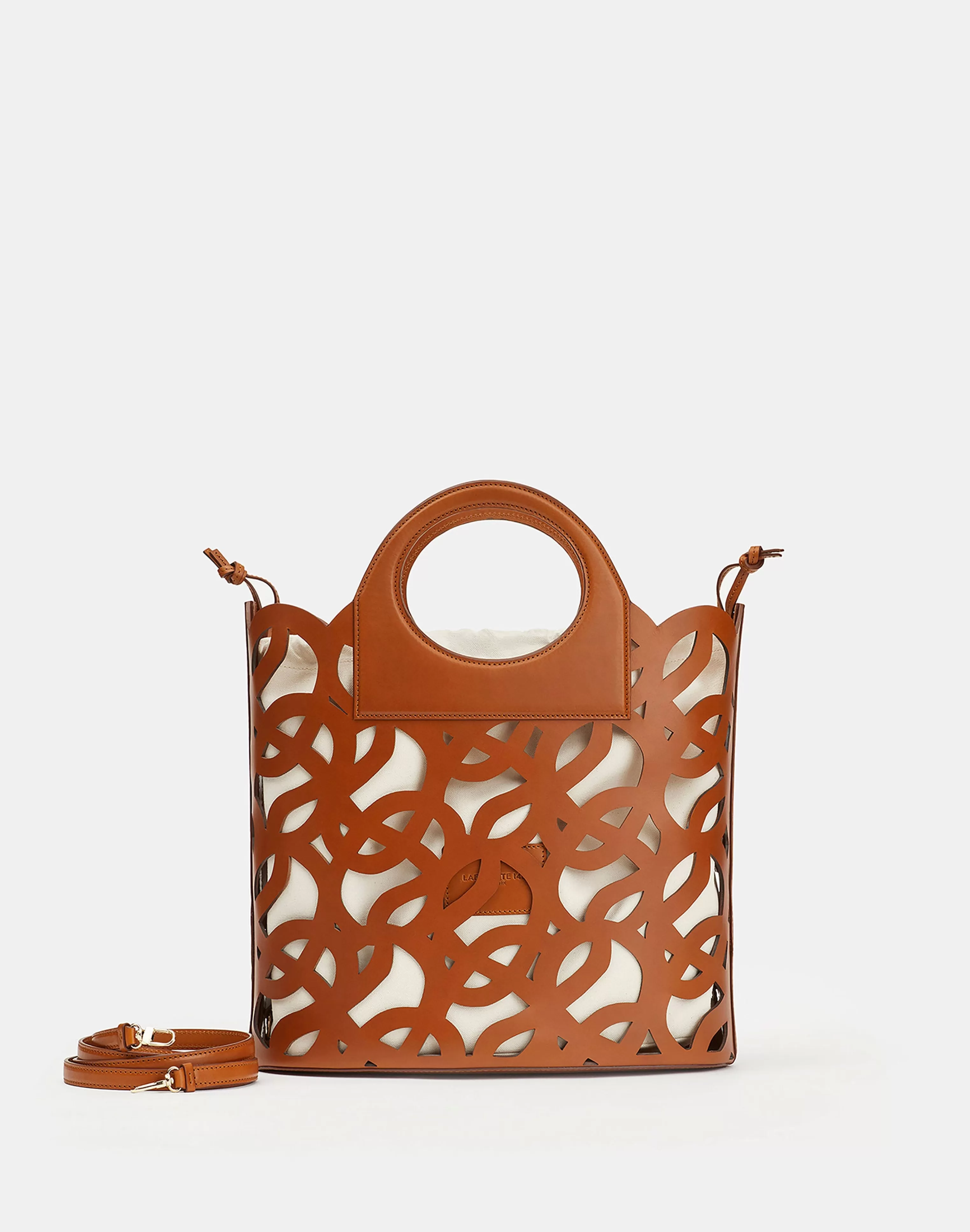 Vachetta Leather 8 Knot Basket Bag—Large<Lafayette 148 New York Shop