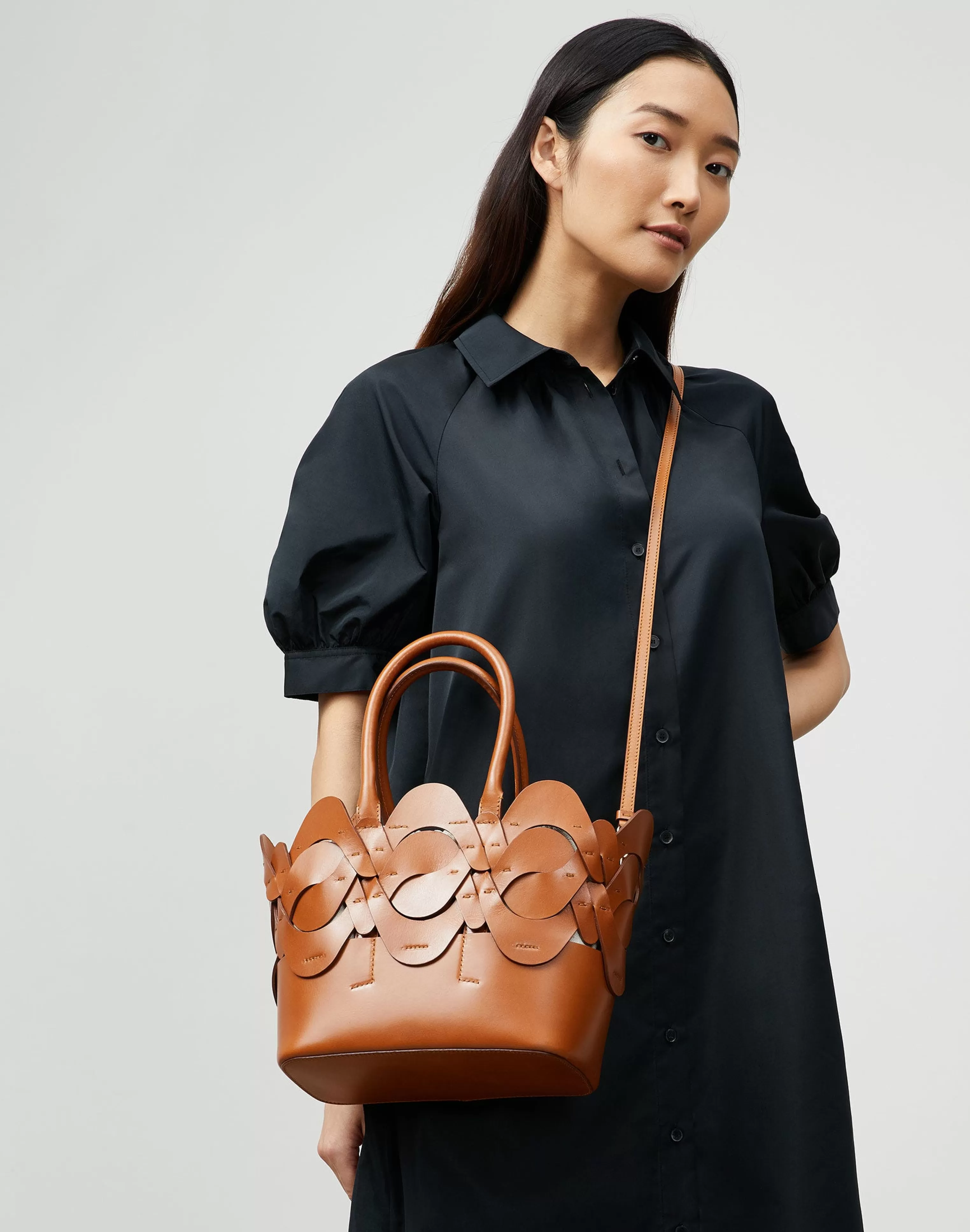 Vachetta Leather 8 Knot Tote—Small<Lafayette 148 New York Sale