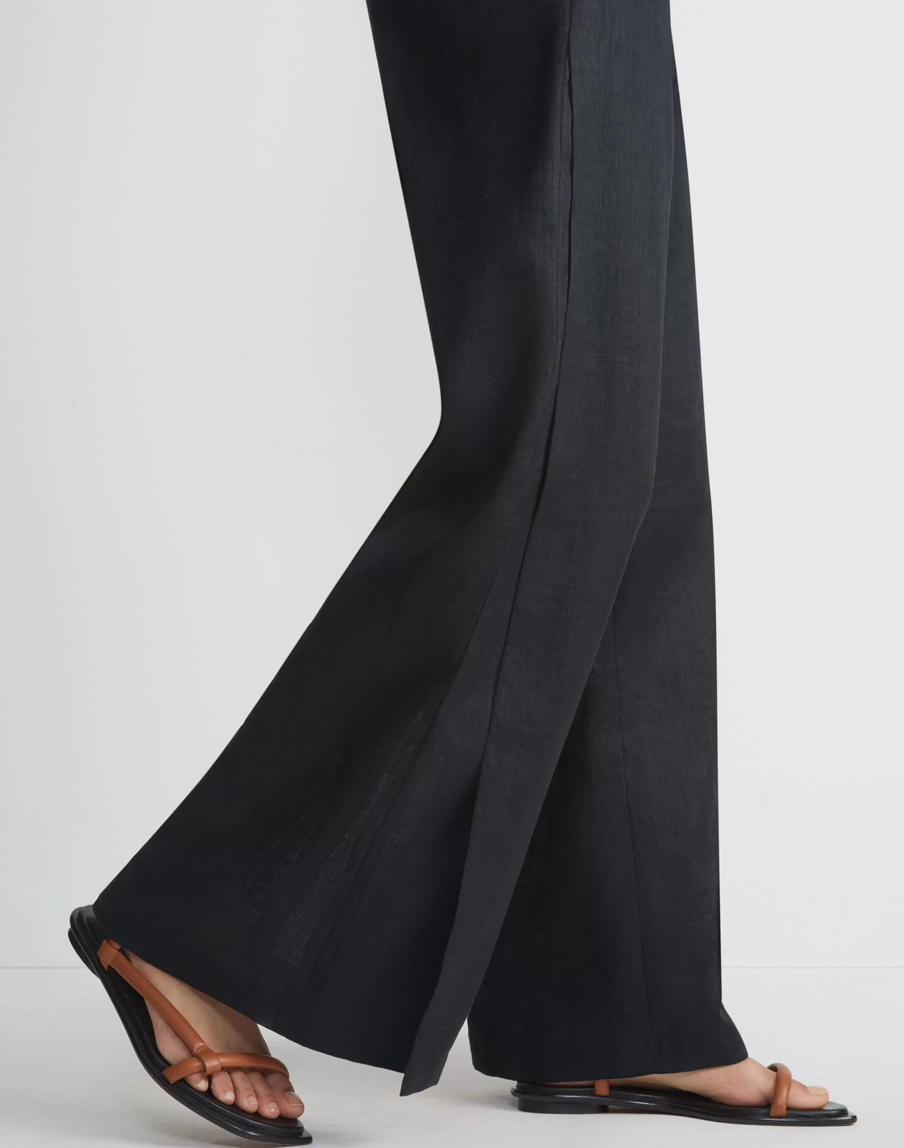 Vintage Linen Franklin Split Wide Leg Pant<Lafayette 148 New York Hot