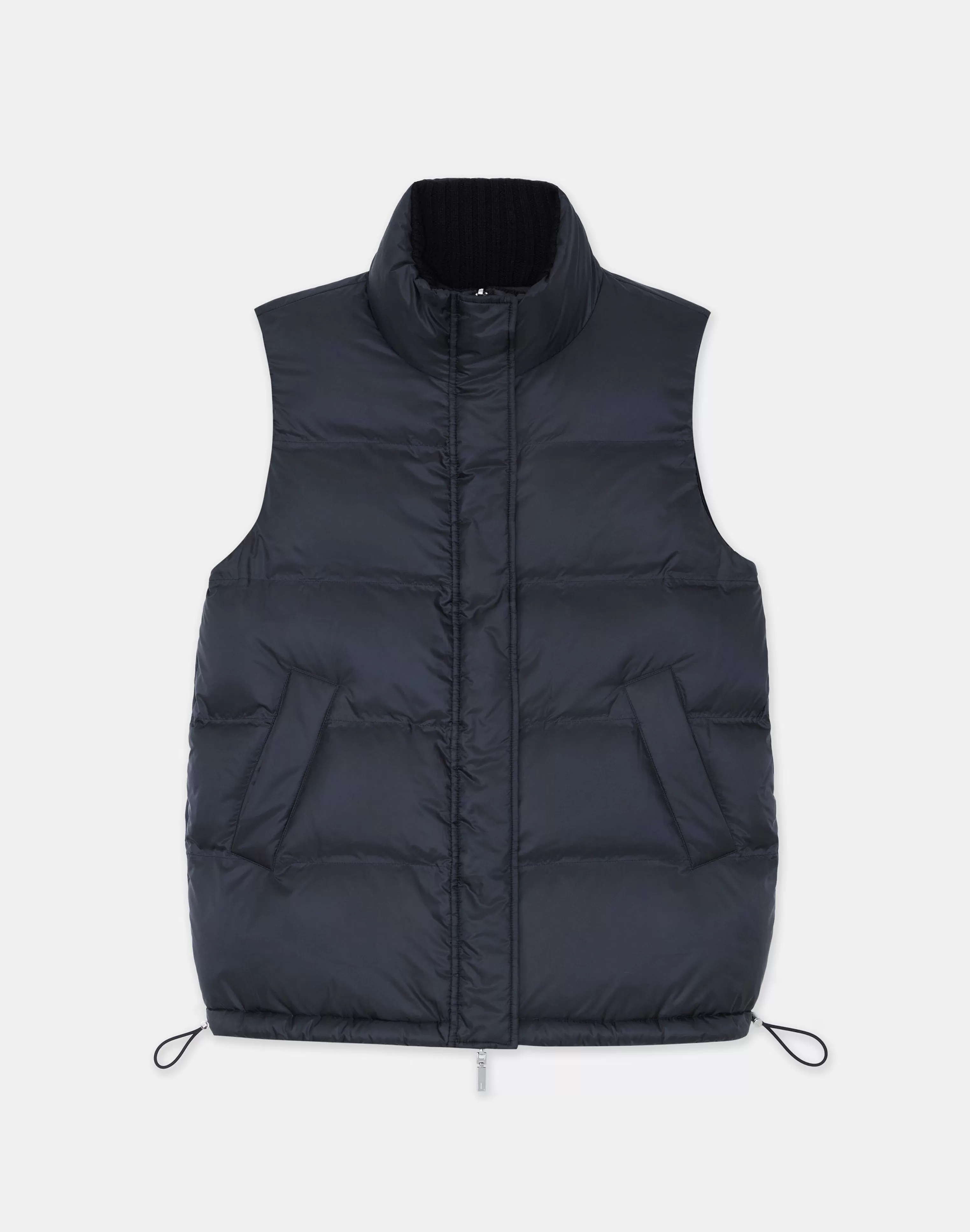 Wool Knit & Quilted Down Reversible Vest<Lafayette 148 New York Flash Sale